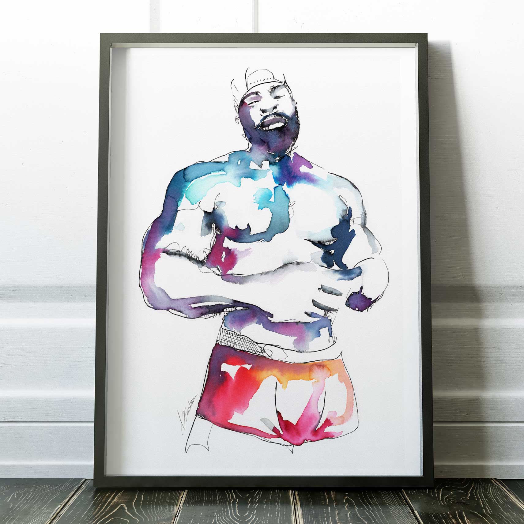 Confidence in Every Curve – Art Print Artist Brenden Sanborn