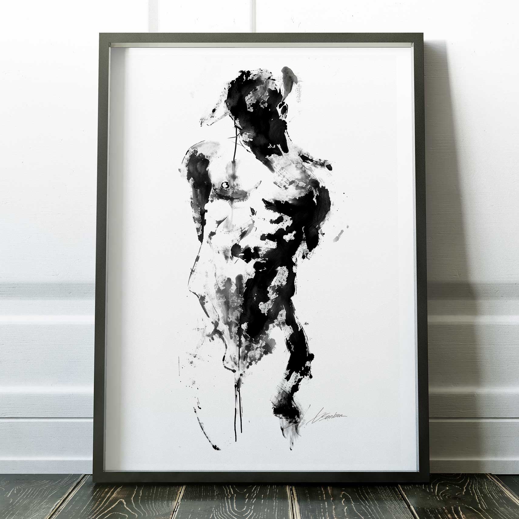 Held in Contrast – Art Print Artist Brenden Sanborn