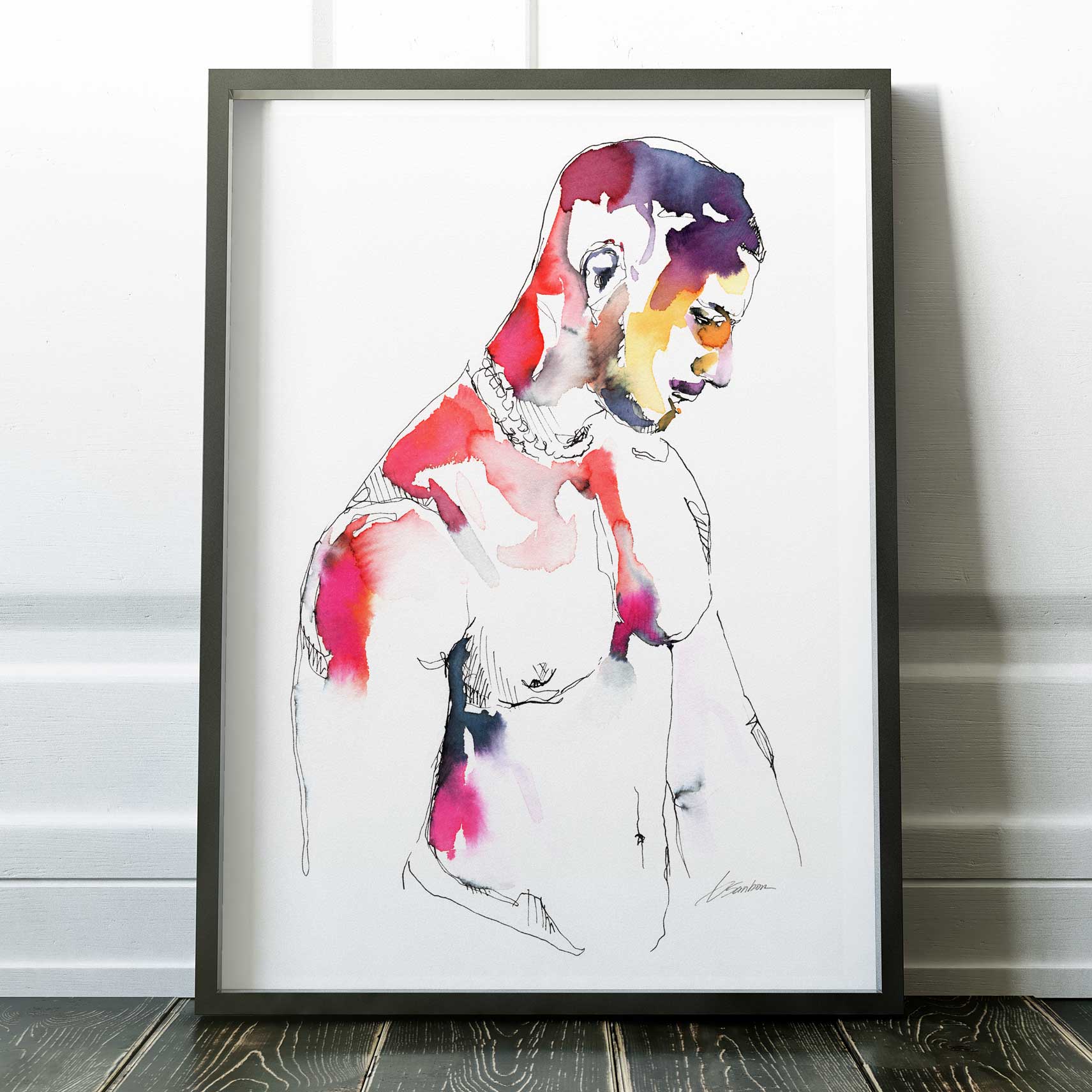 Quiet Reflection – Art Print Artist Brenden Sanborn