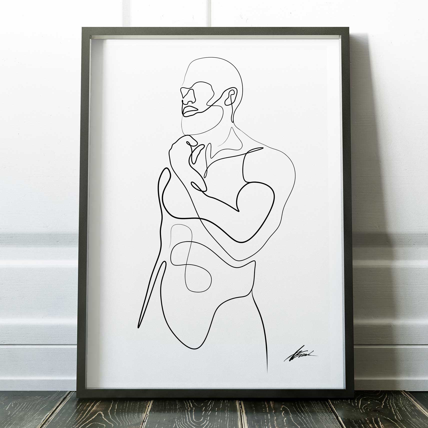 Still with Himself – Art Print Artist Brenden Sanborn