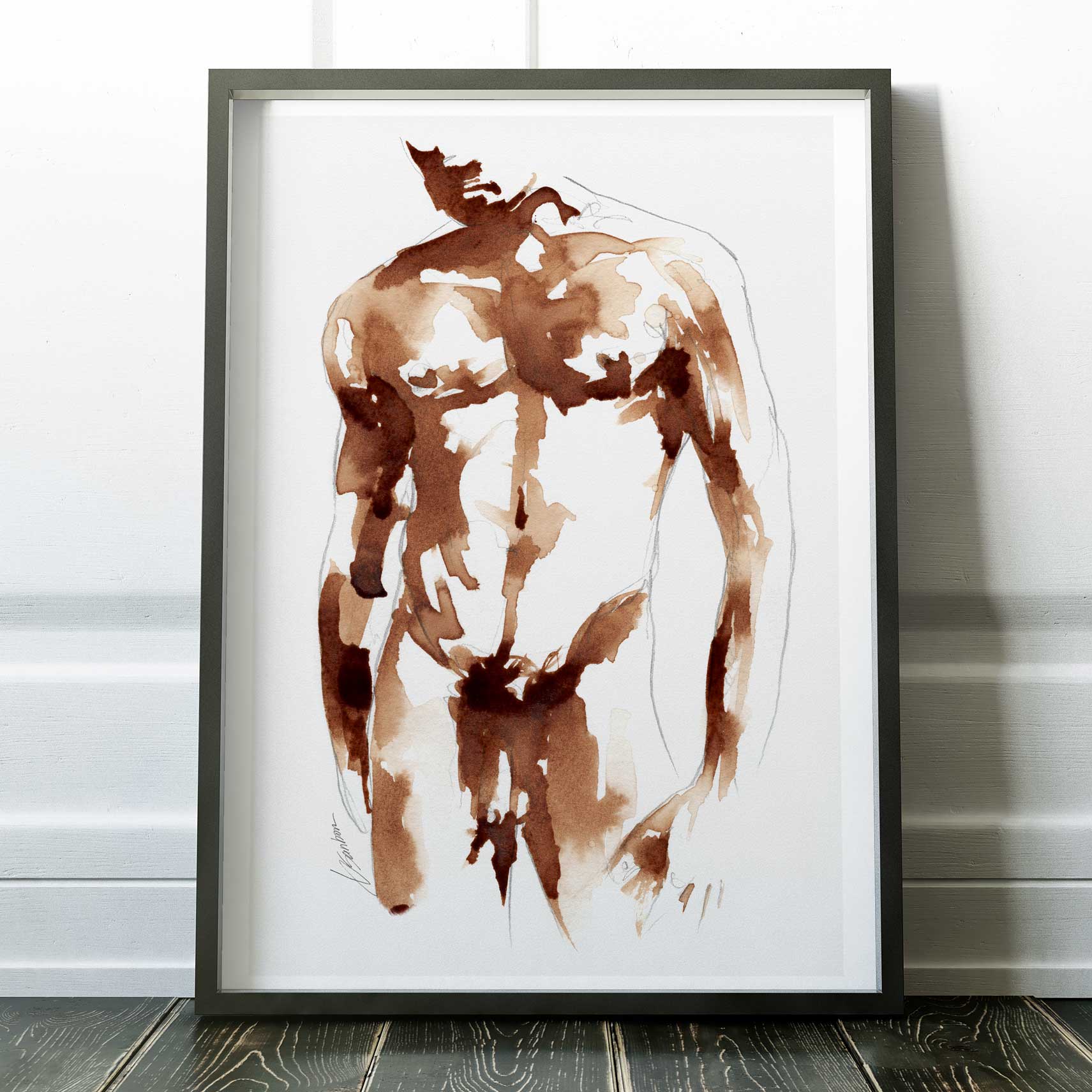 Brewing in Shadow and Light – Art Print Artist Brenden Sanborn