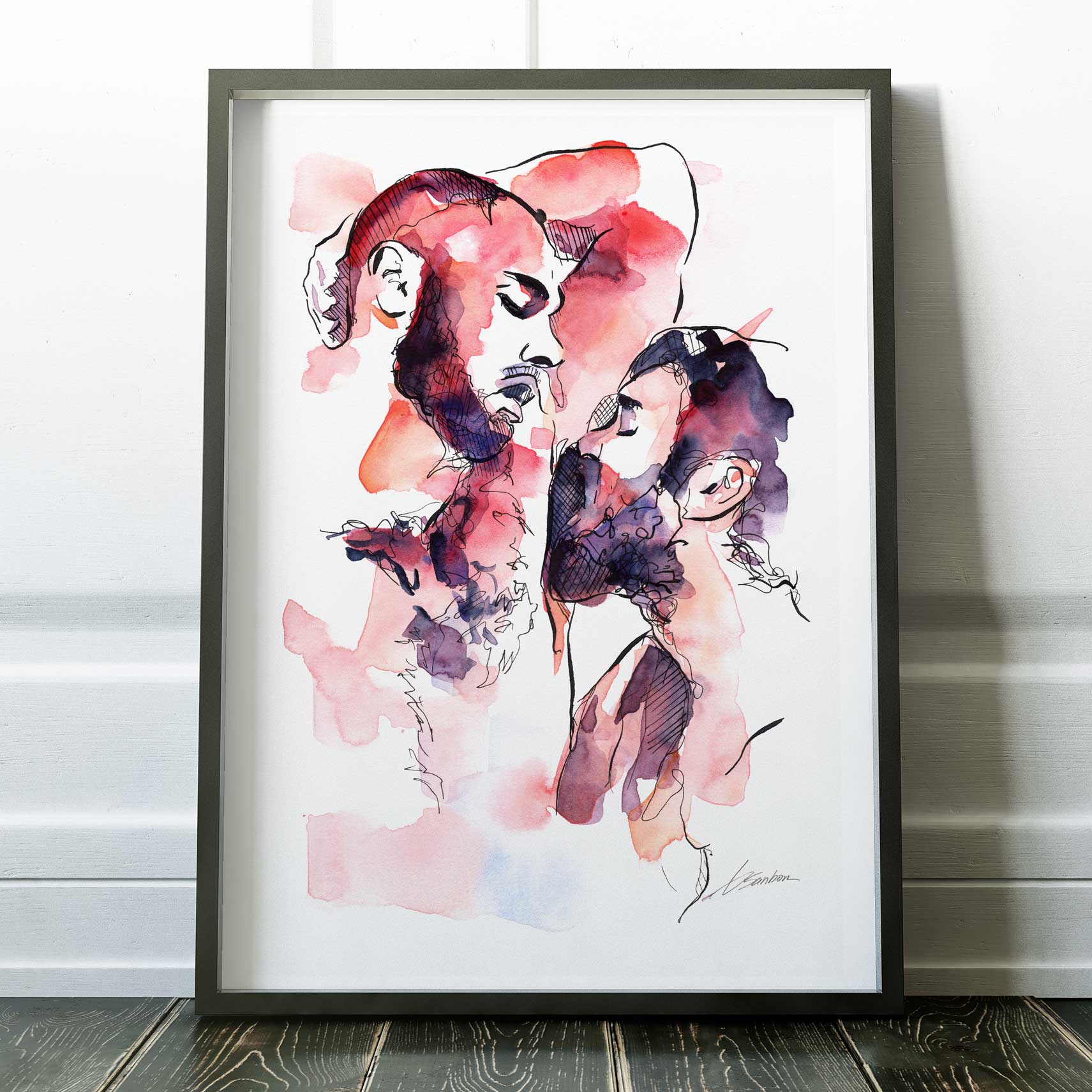 Breath Between Us – Art Print Artist Brenden Sanborn