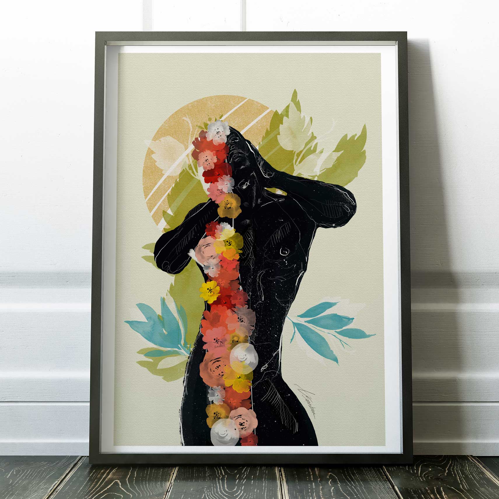 Bloom and Surrender – Art Print Artist Brenden Sanborn