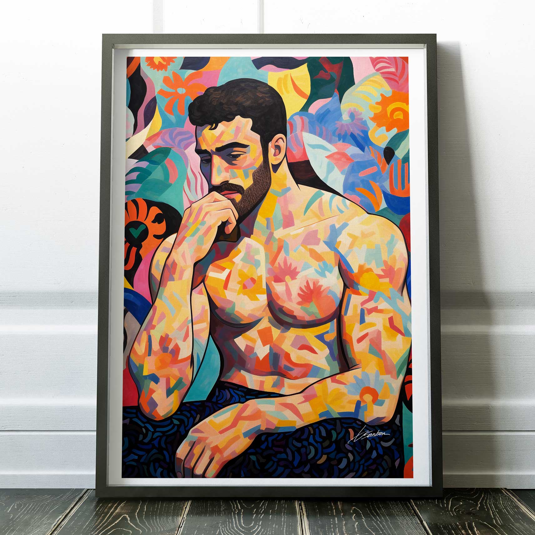 The Pause Between Words – Art Print Artist Brenden Sanborn