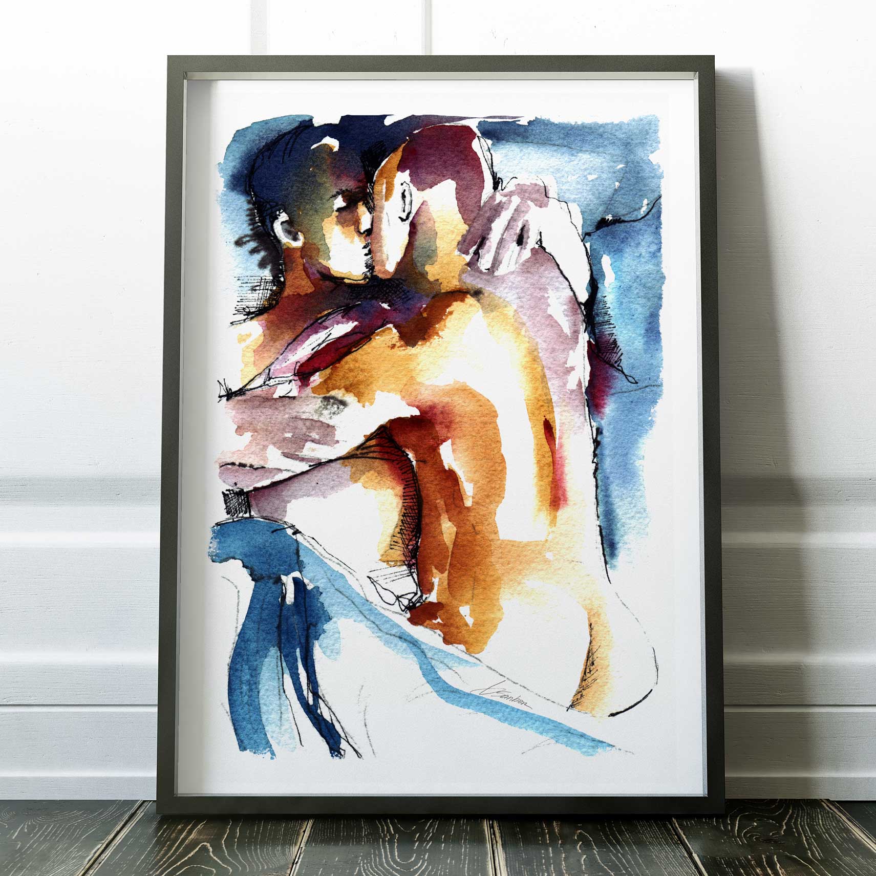 Bedtime Stories - Art Print Artist Brenden Sanborn