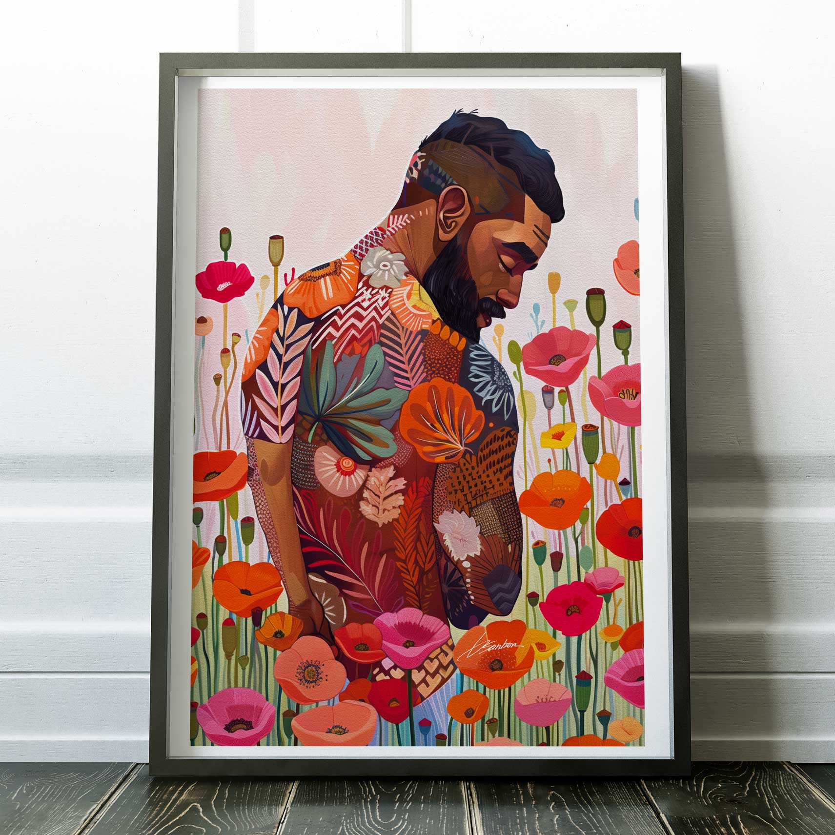 Where Petals Belong – Art Print Artist Brenden Sanborn