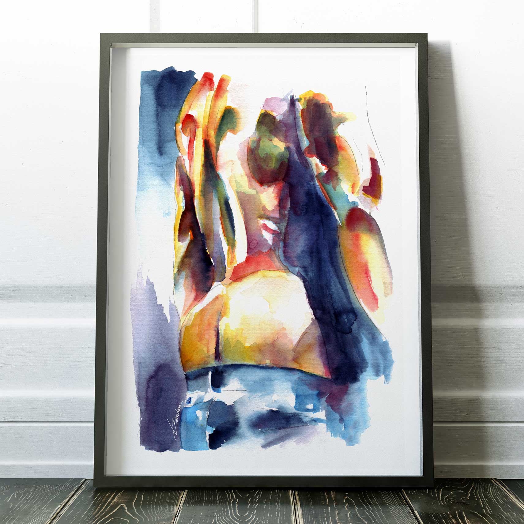 Shirt and Shadowplay – Art Print Artist Brenden Sanborn