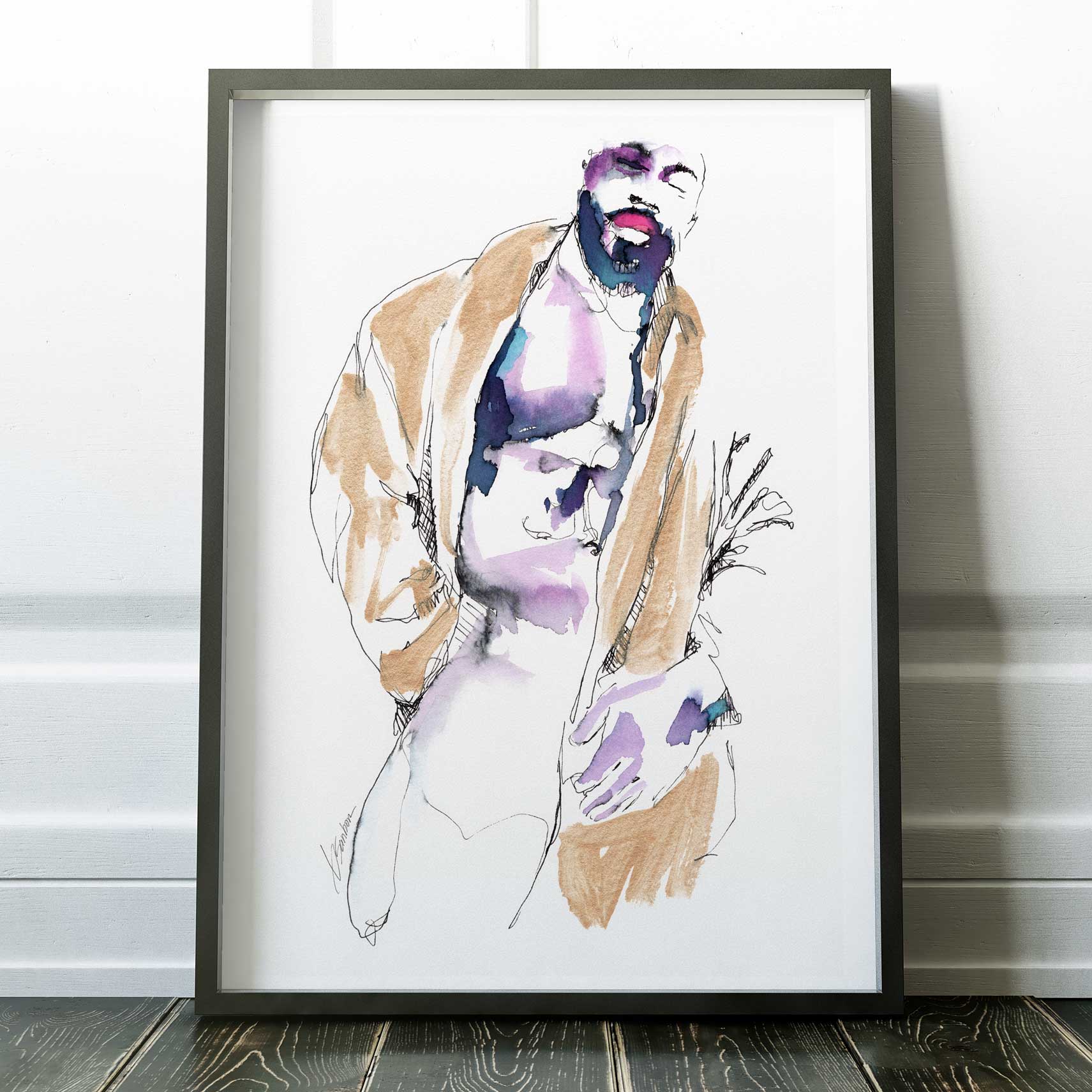 Soft Embrace of Morning – Art Print Artist Brenden Sanborn