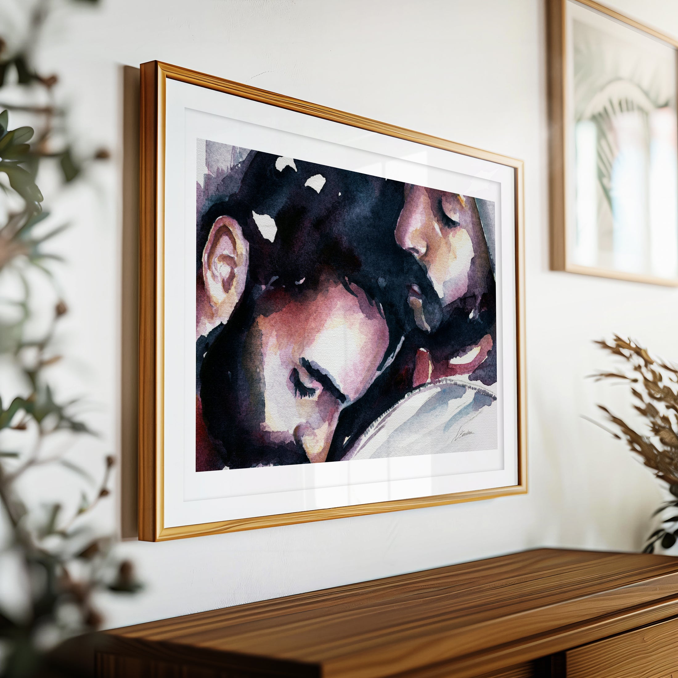 Dreaming in Your Arms – Art Print Artist Brenden Sanborn