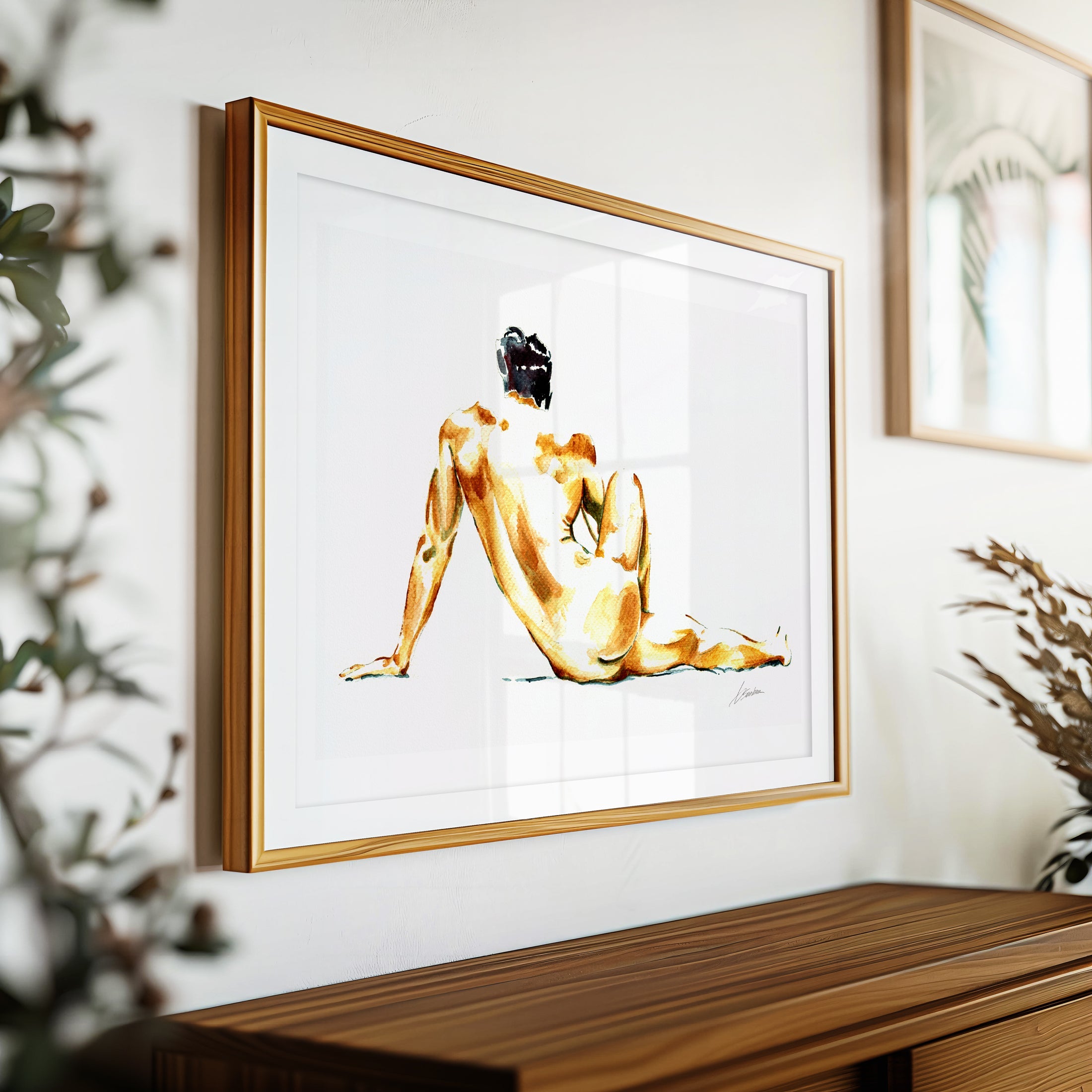 Golden Twist – Art Print Artist Brenden Sanborn