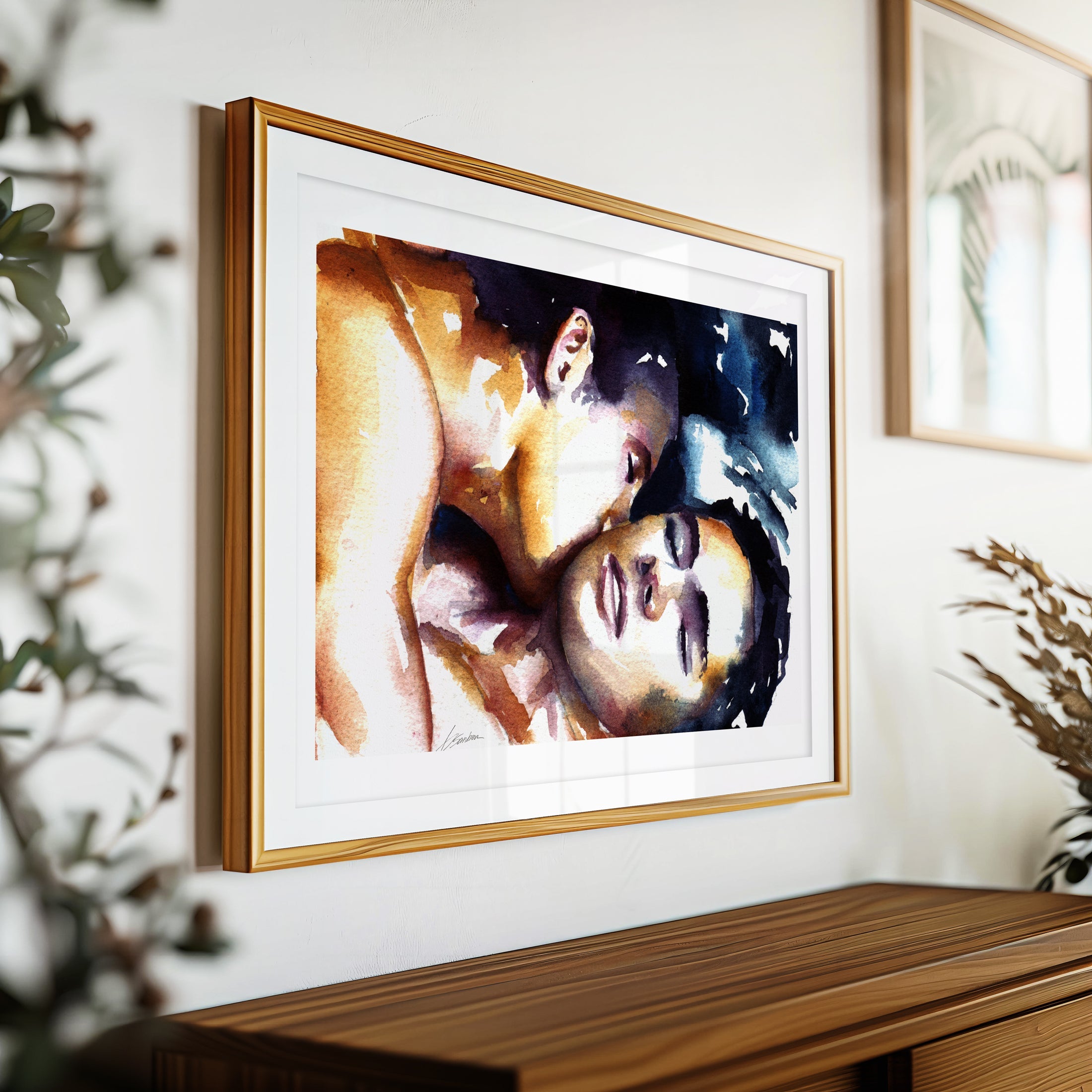 Whispered Devotion – Art Print Artist Brenden Sanborn