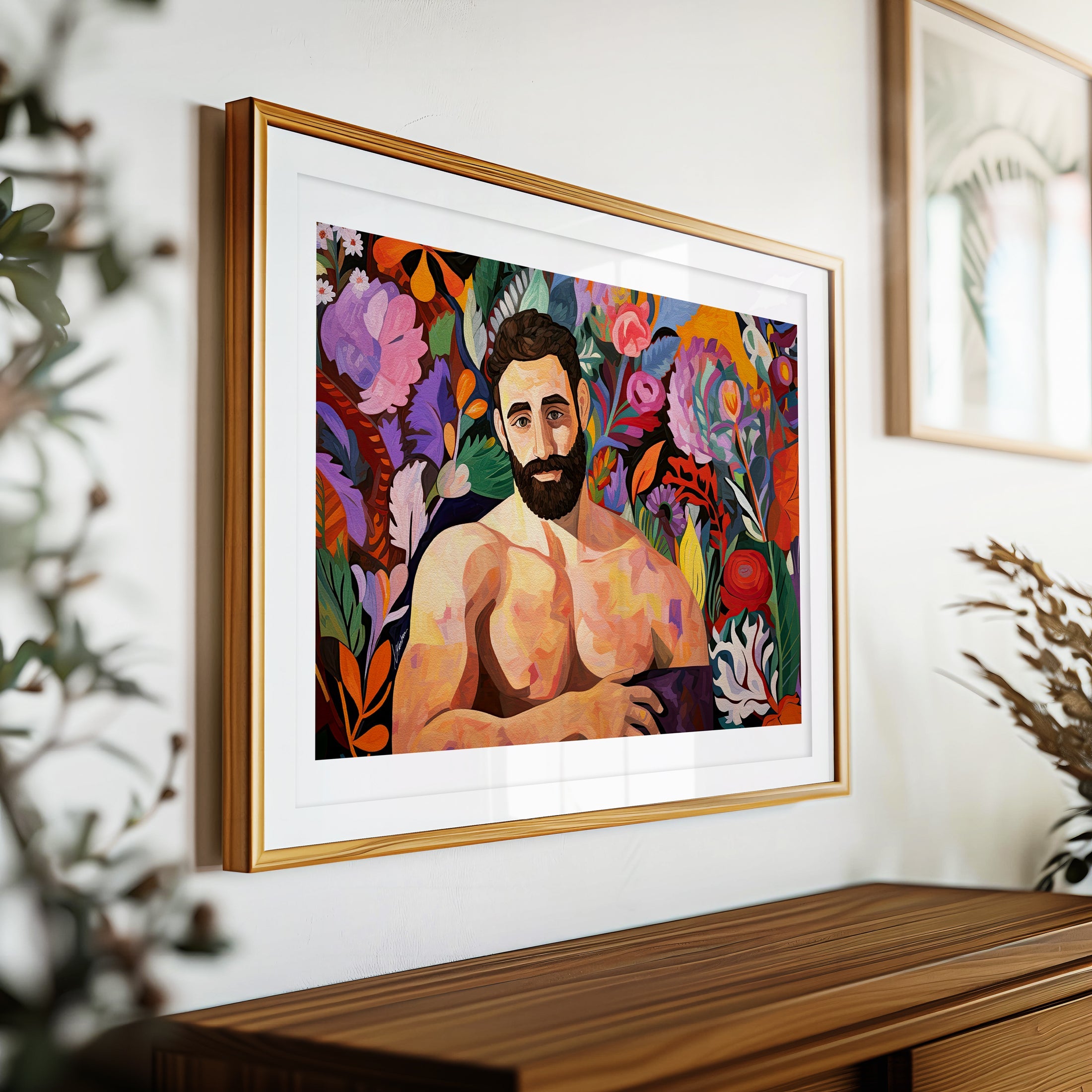 Bloom Around Him – Art Print Artist Brenden Sanborn