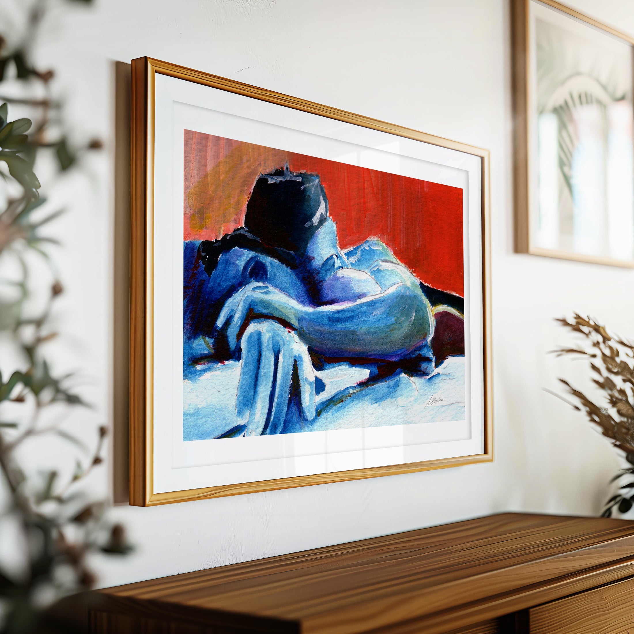 Lost in His Touch – Art Print Artist Brenden Sanborn