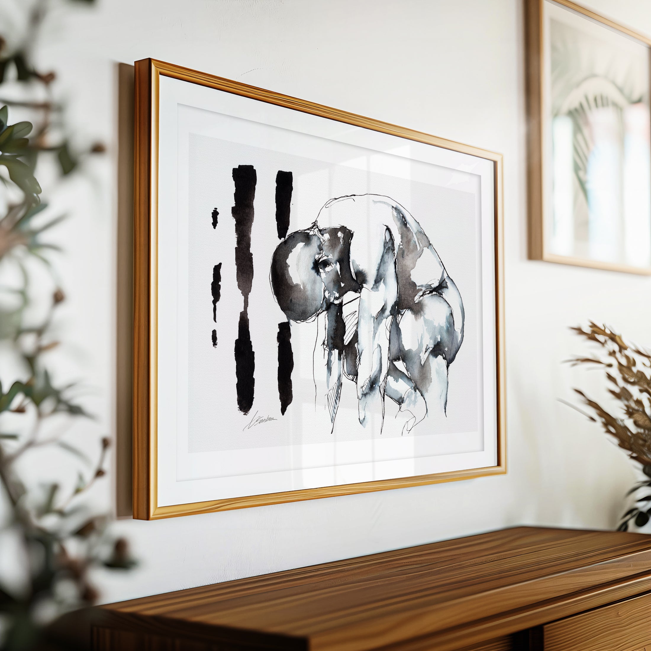 Weighted in Silence – Art Print Artist Brenden Sanborn