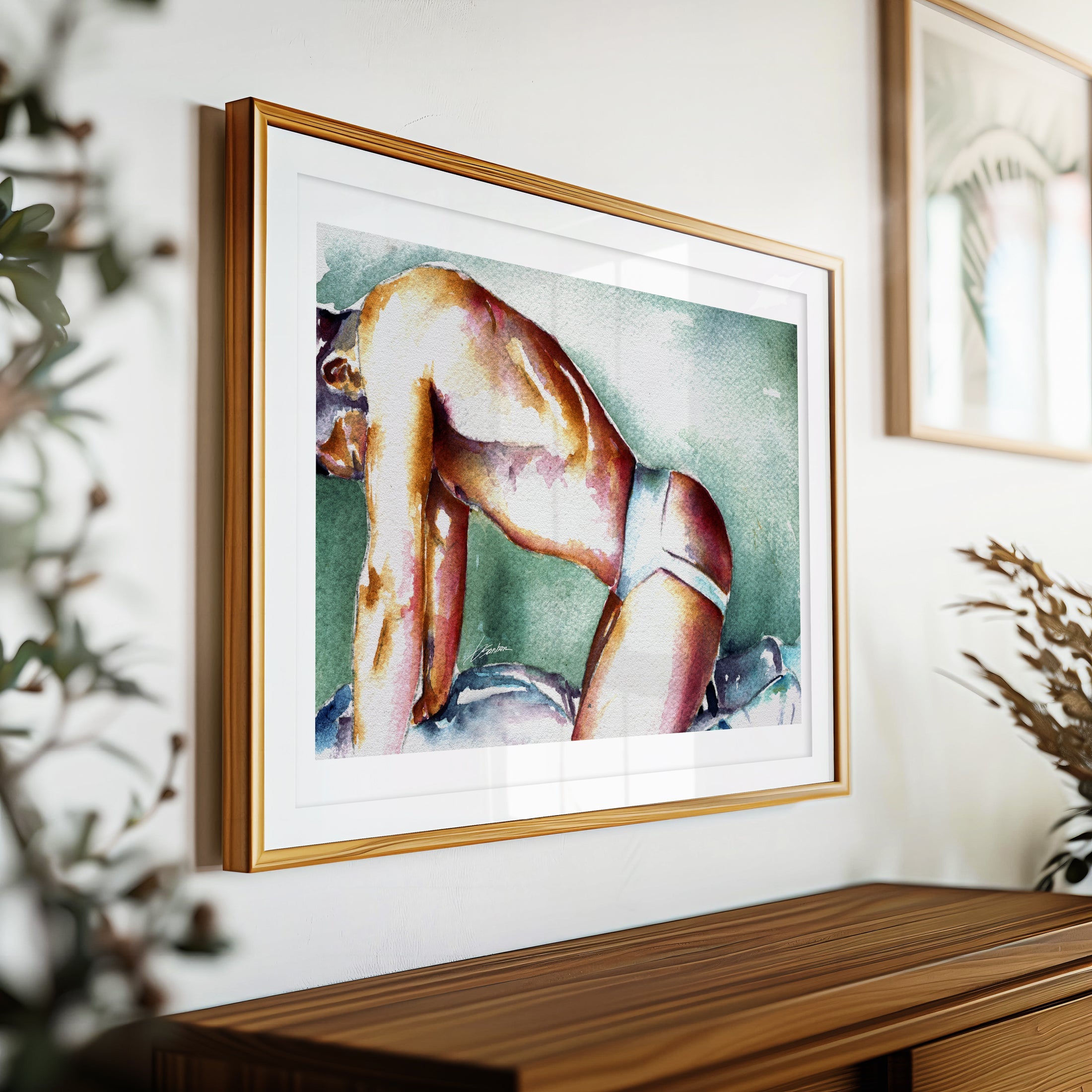 Mint Light and Briefs – Art Print Artist Brenden Sanborn