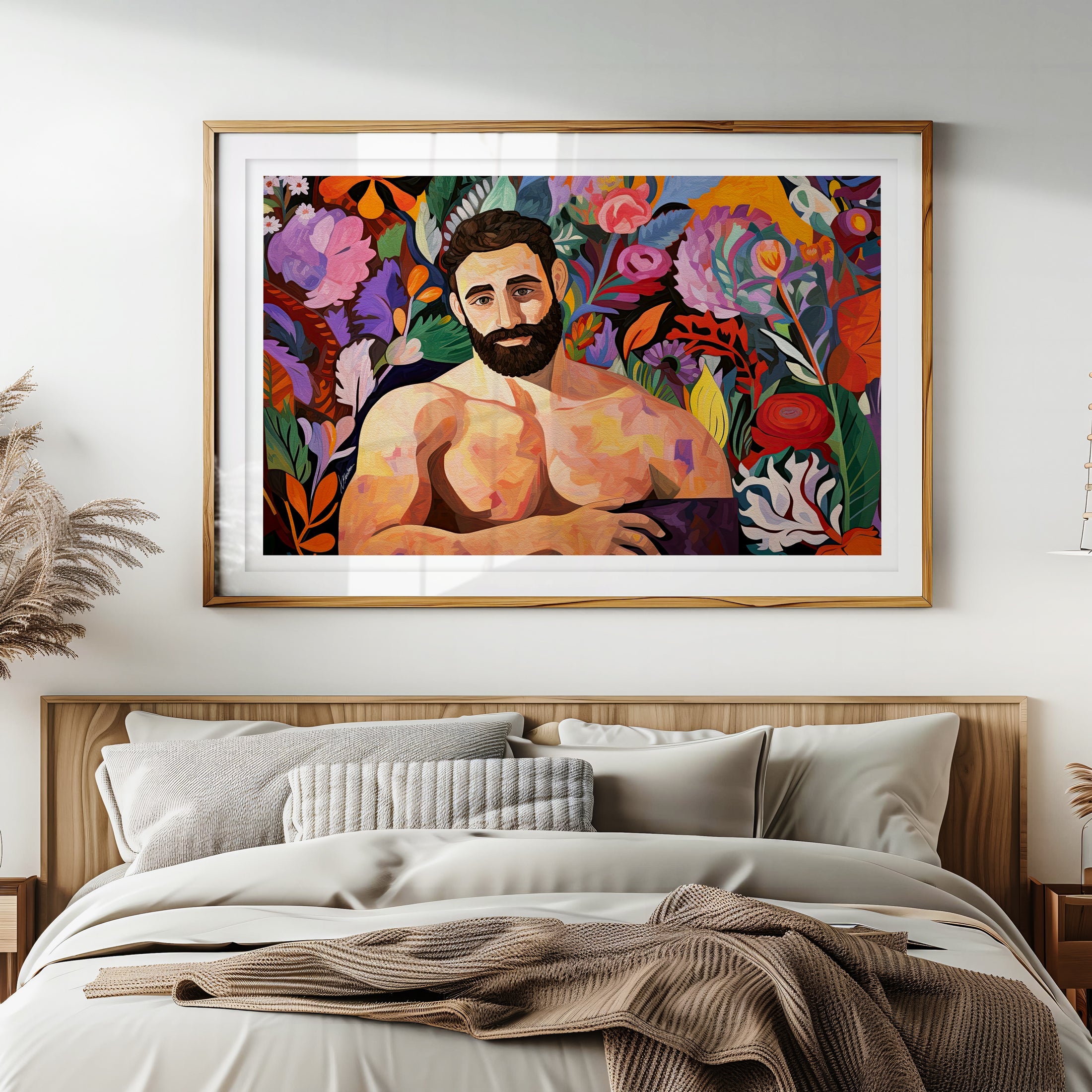 Bloom Around Him – Art Print Artist Brenden Sanborn