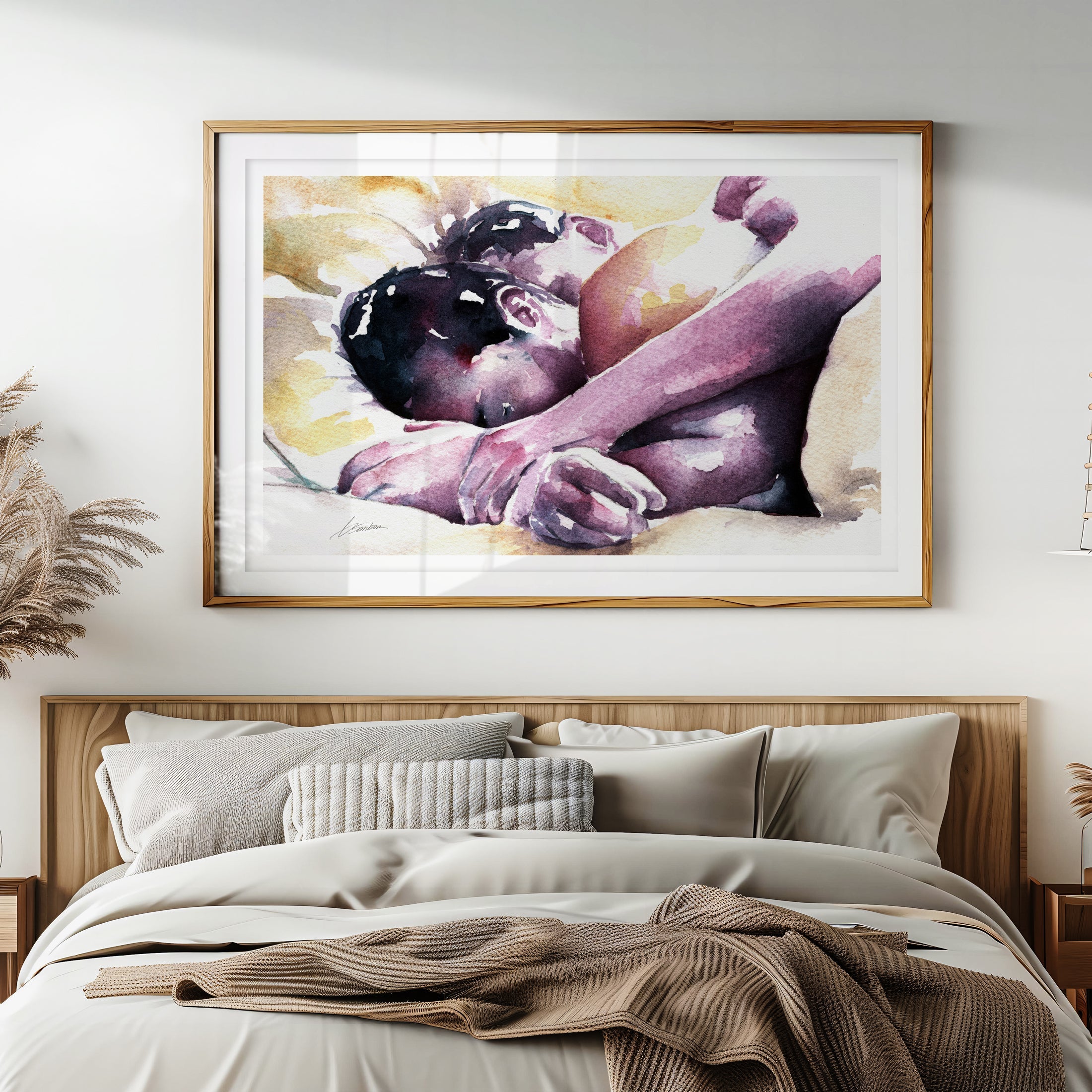 Soft Embrace in the Morning Light – Art Print Artist Brenden Sanborn