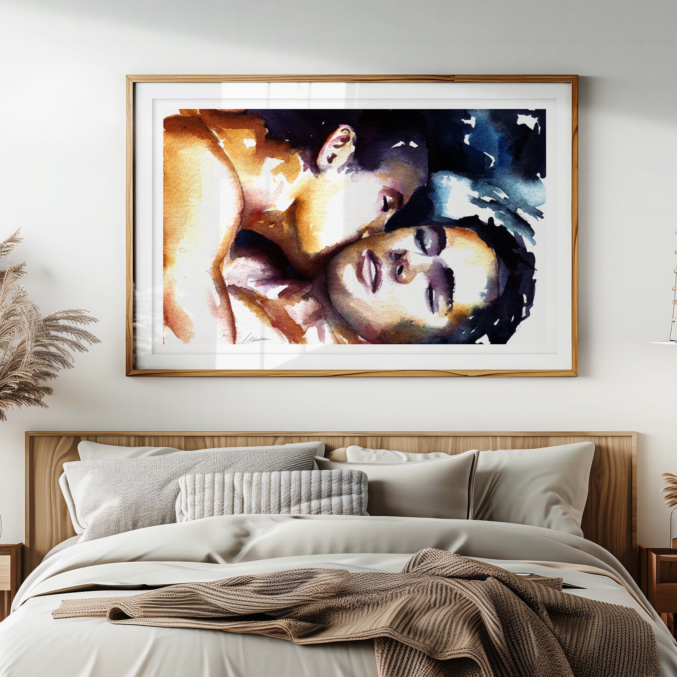 Whispered Devotion – Art Print Artist Brenden Sanborn