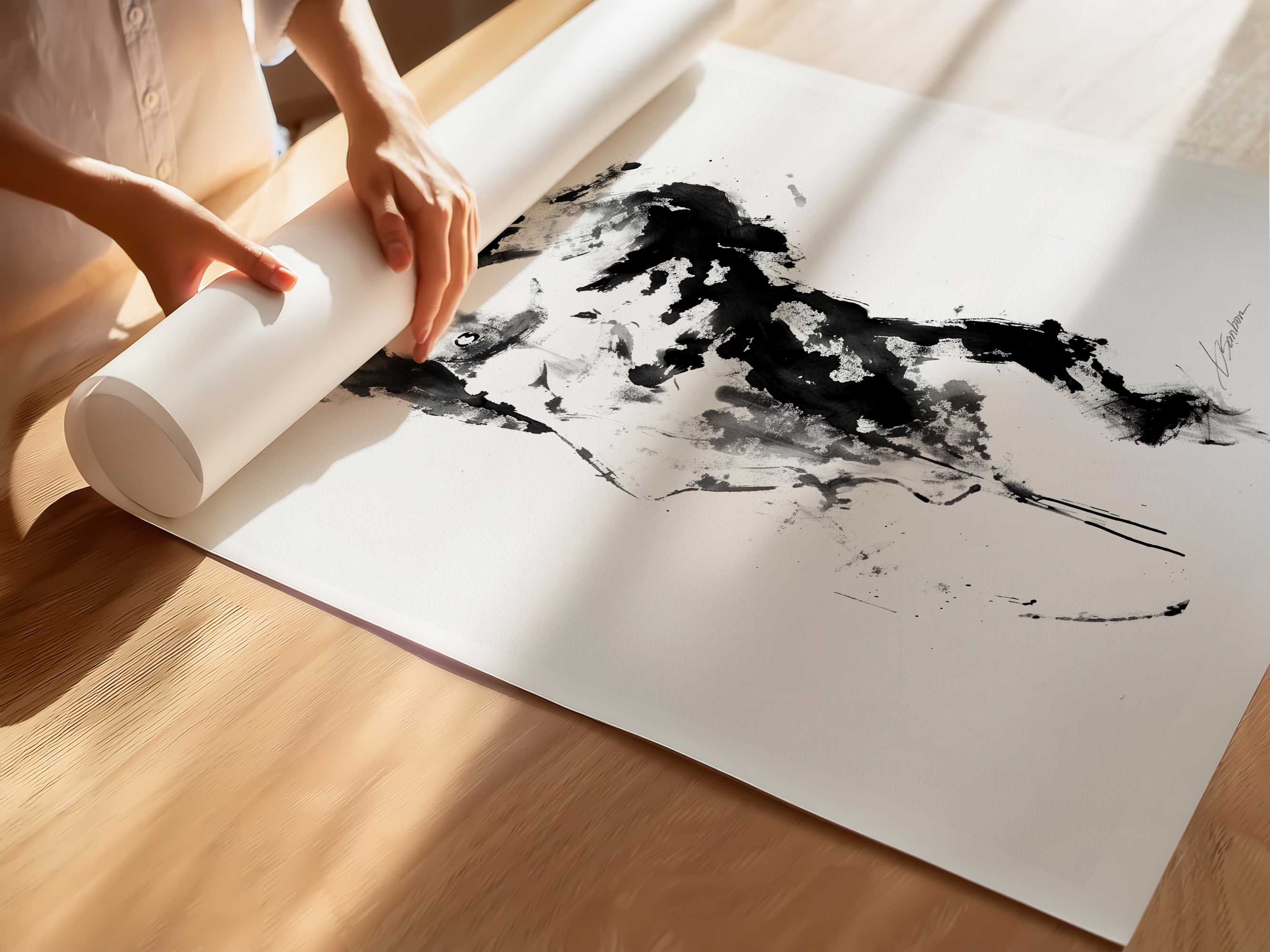 Held in Contrast – Art Print Artist Brenden Sanborn