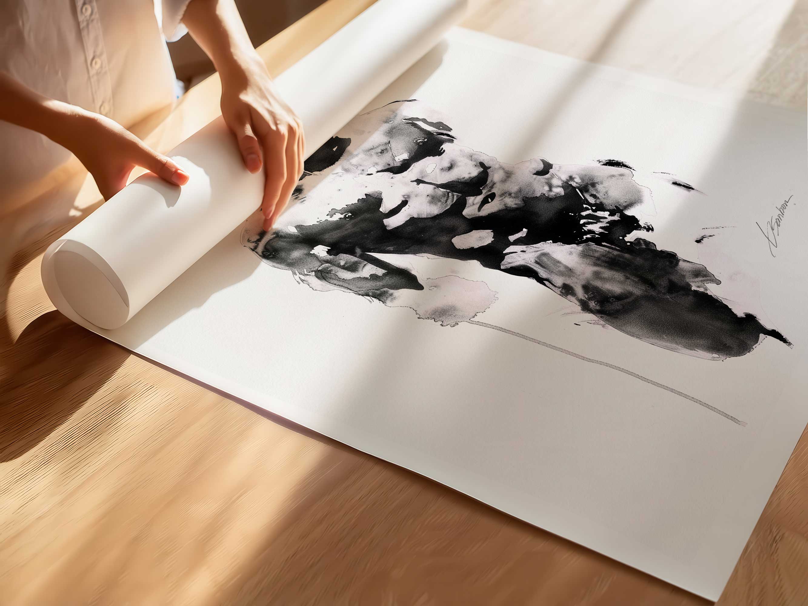 Softened in Shadow – Art Print Artist Brenden Sanborn