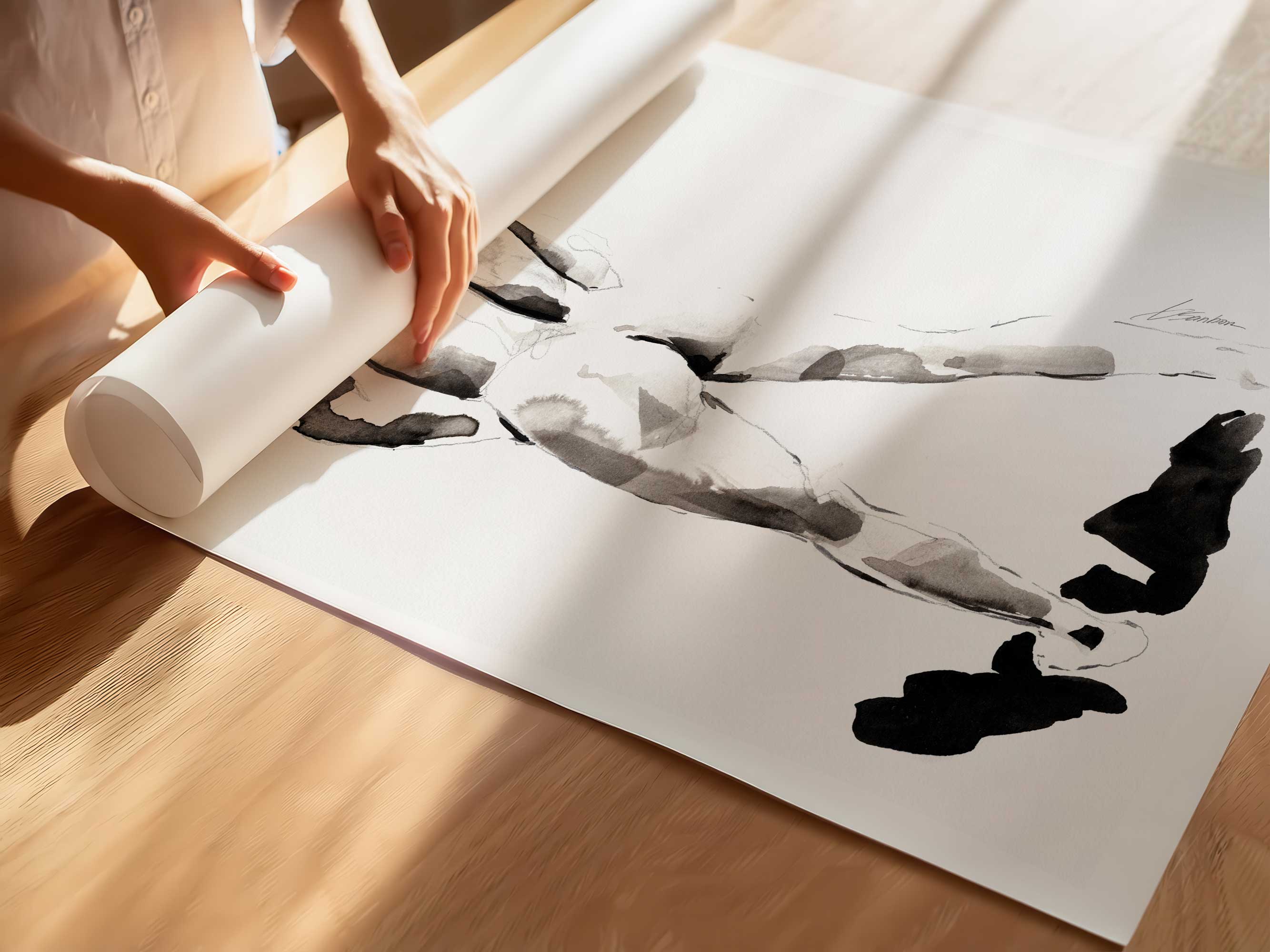 Shadow Where You Stood – Art Print Artist Brenden Sanborn