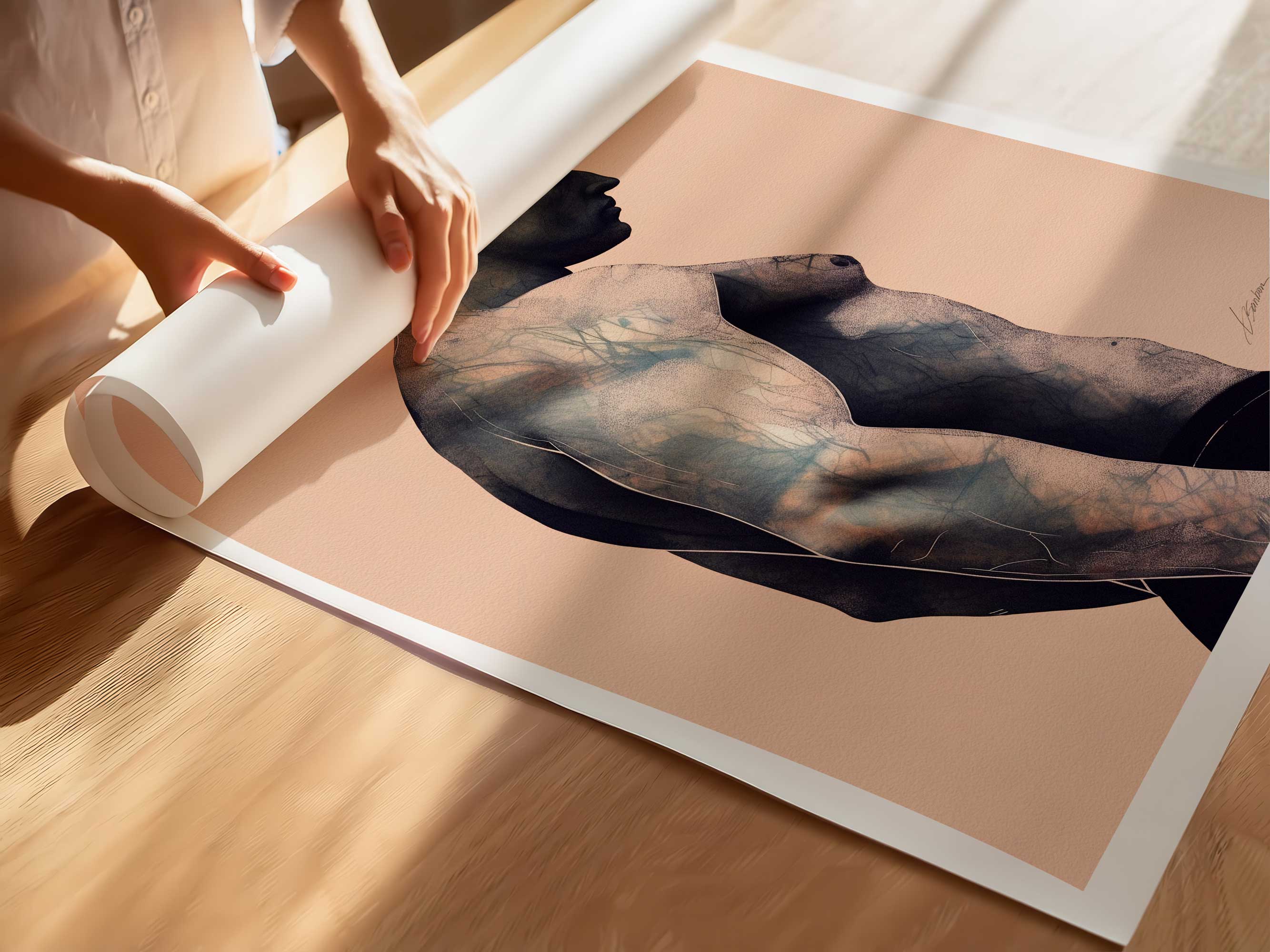 Fading Into Thought – Art Print Artist Brenden Sanborn
