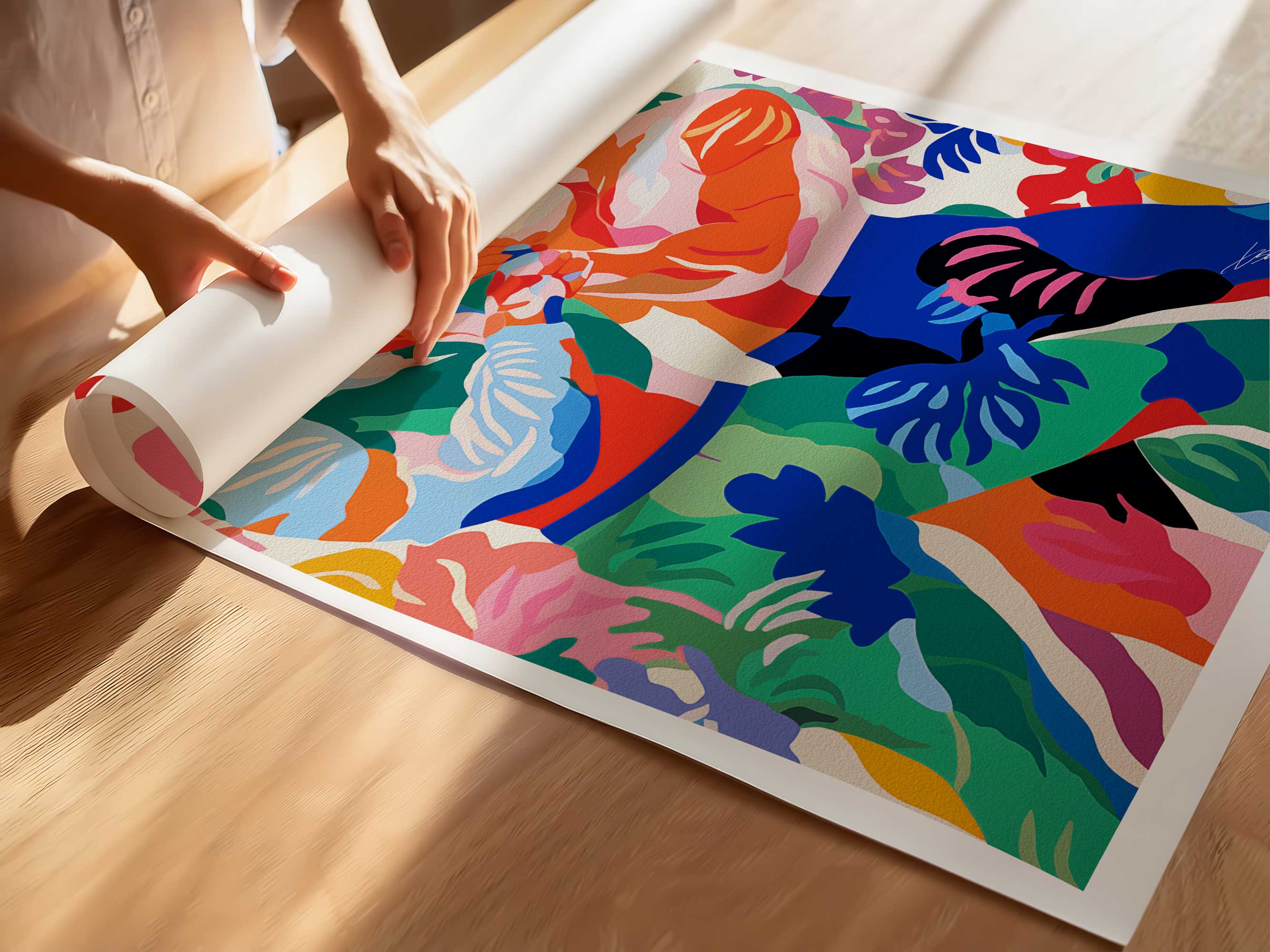 A Gentle Promise Between Us – Art Print Artist Brenden Sanborn