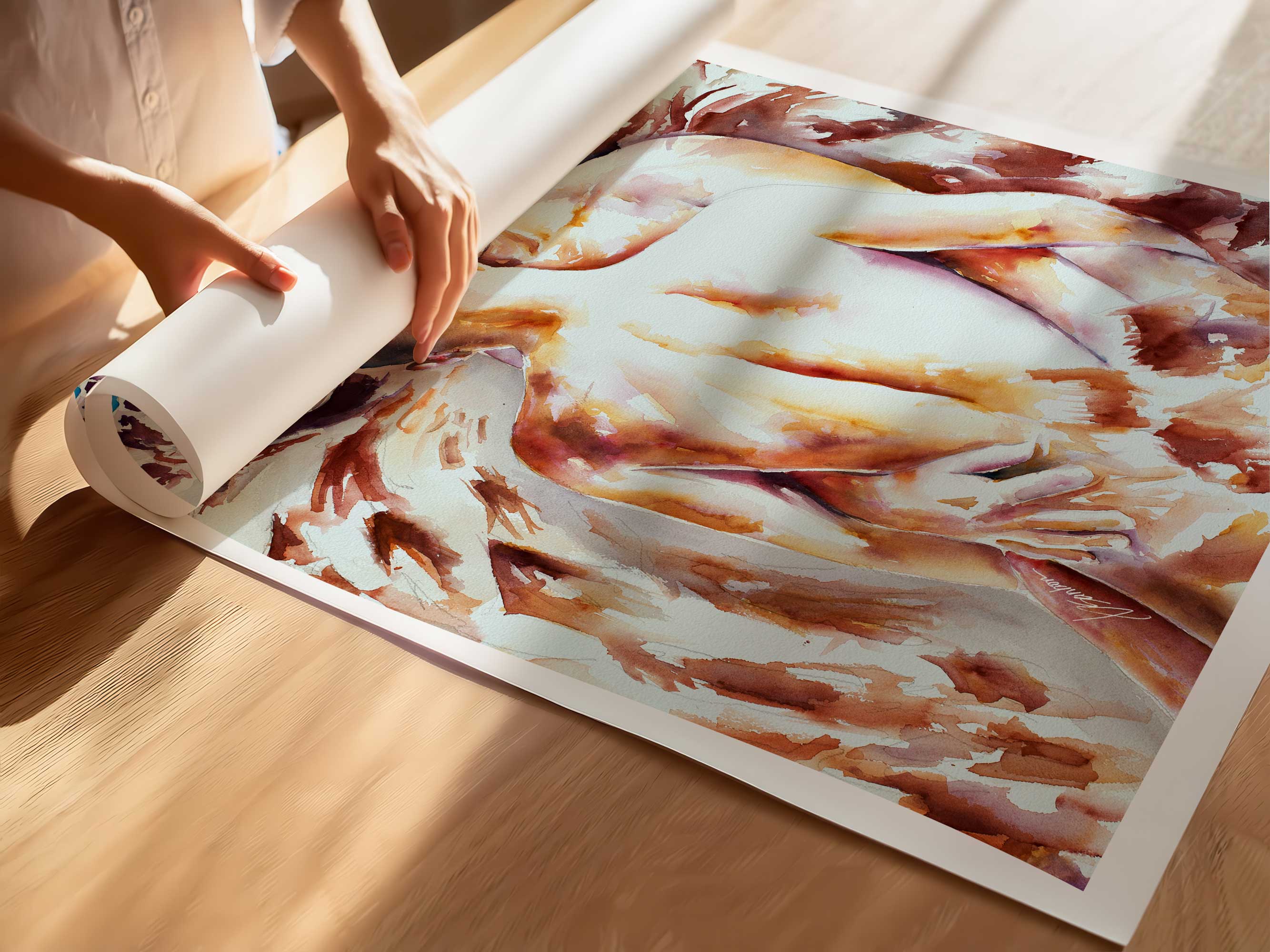 A Love Reborn - Giclee Art Print Artist Brenden Sanborn