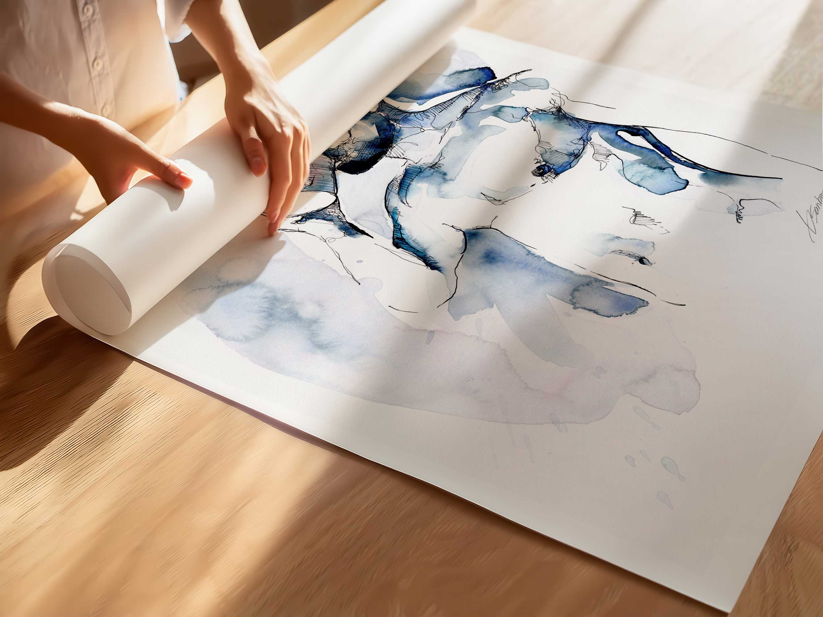 Morning Ritual – Art Print Artist Brenden Sanborn