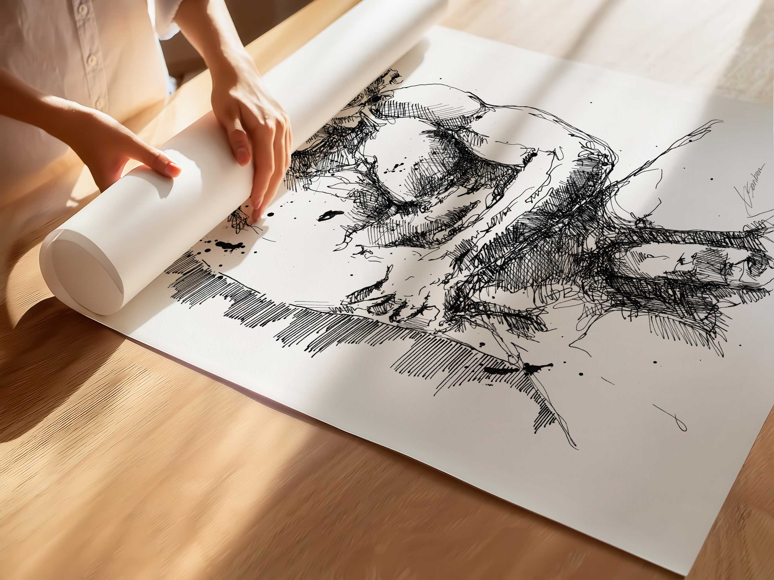 What I Hold In – Art Print Artist Brenden Sanborn