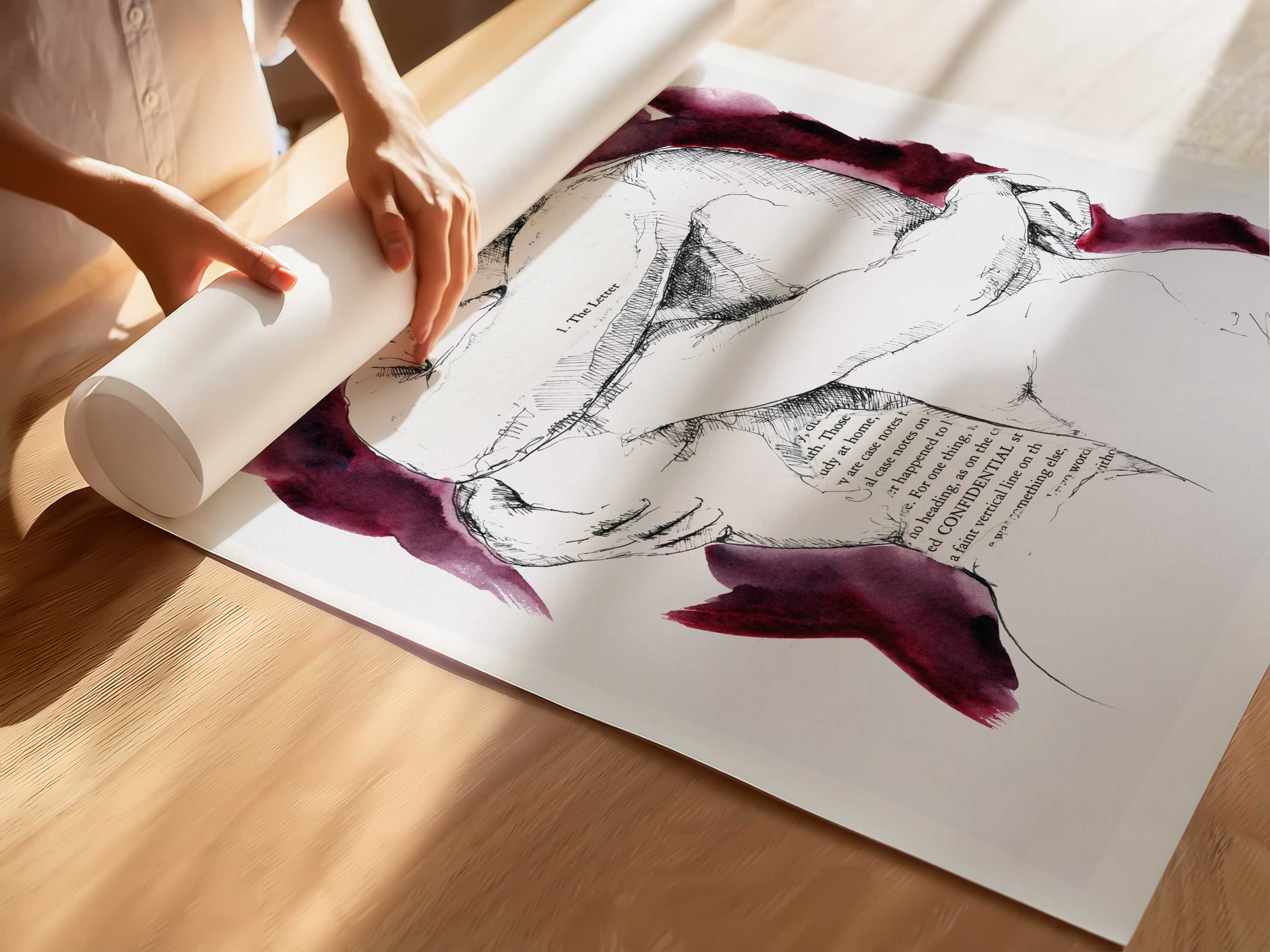 Love Letter - Art Print Artist Brenden Sanborn
