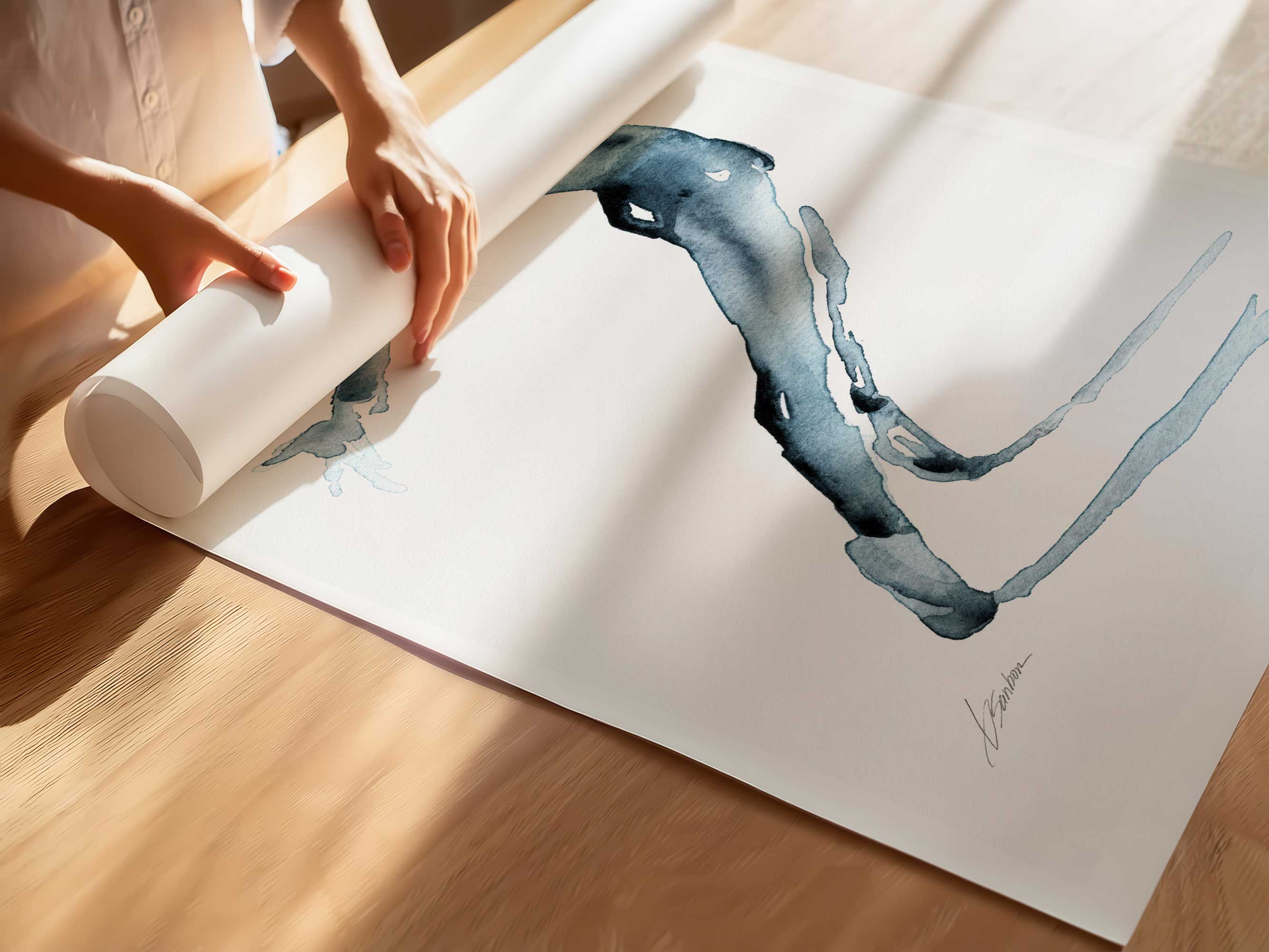 The Reach Between – Art Print Artist Brenden Sanborn