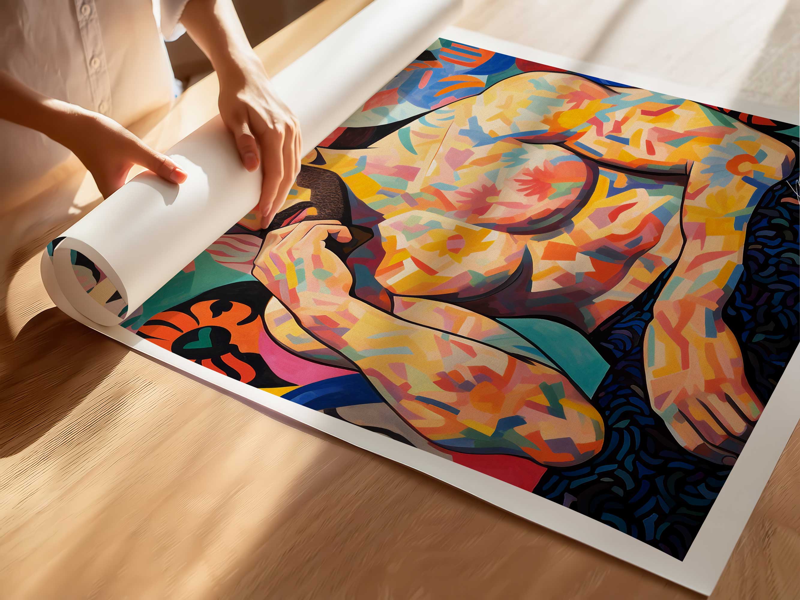 The Pause Between Words – Art Print Artist Brenden Sanborn