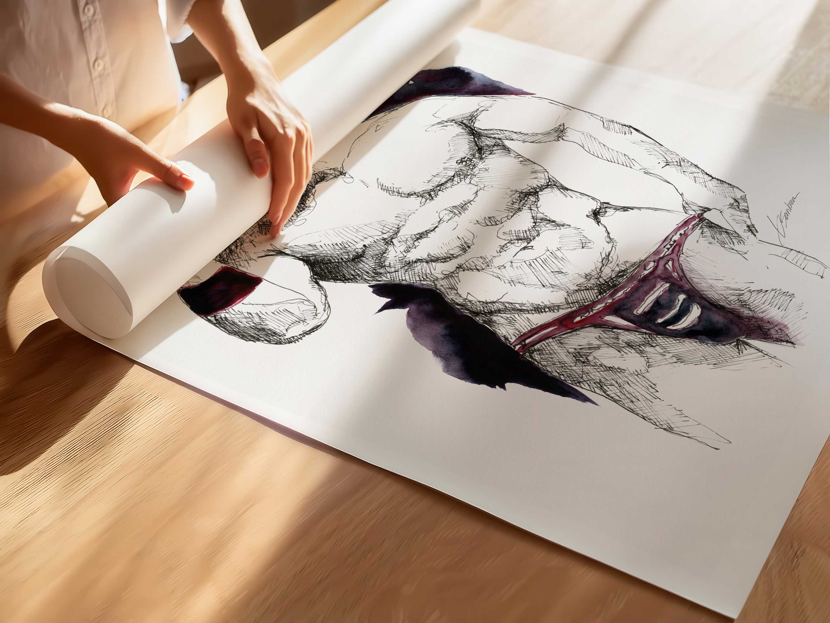 The Edge of Desire – Art Print Artist Brenden Sanborn