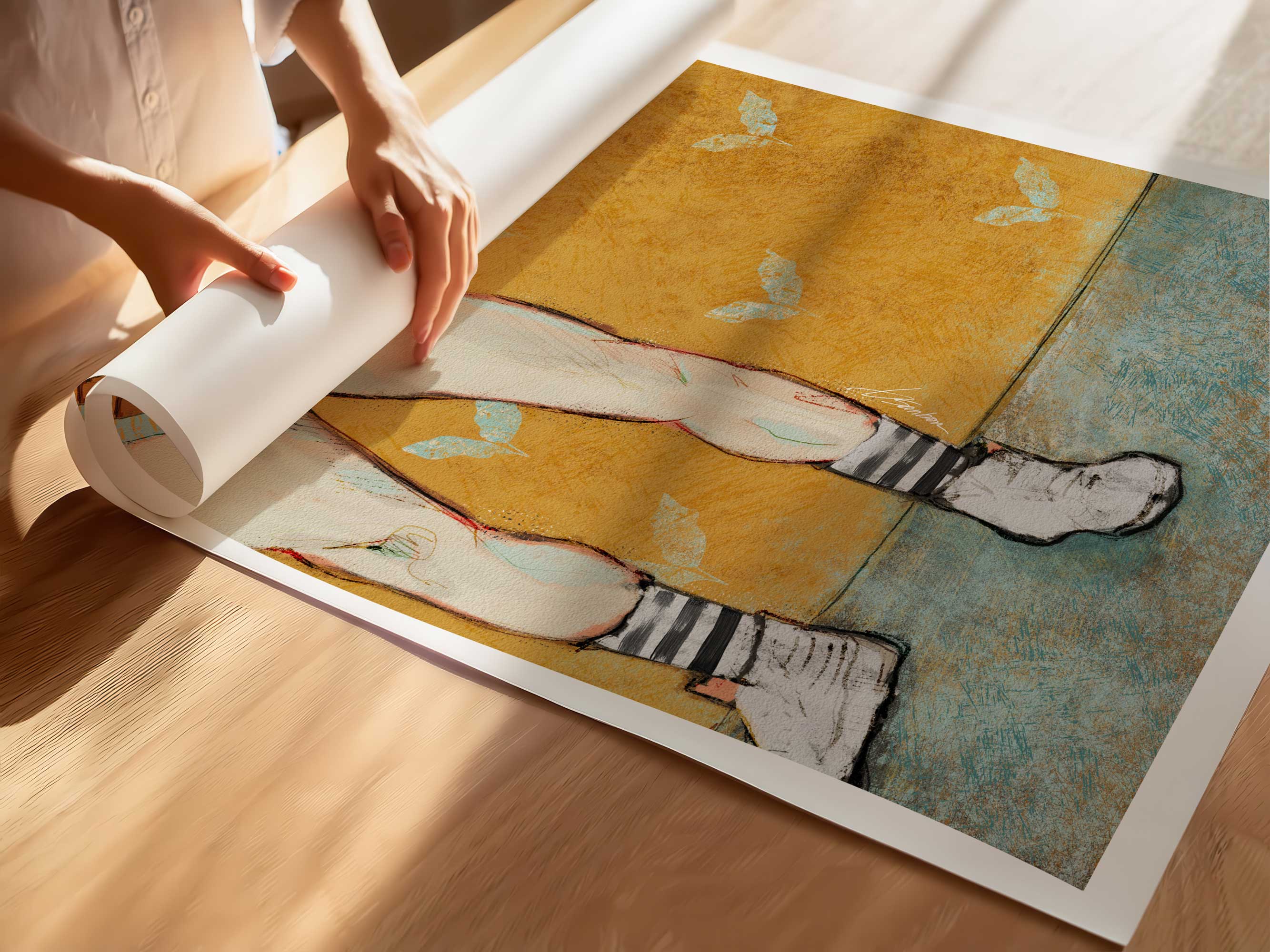 Undies and Attitude – Art Print Artist Brenden Sanborn