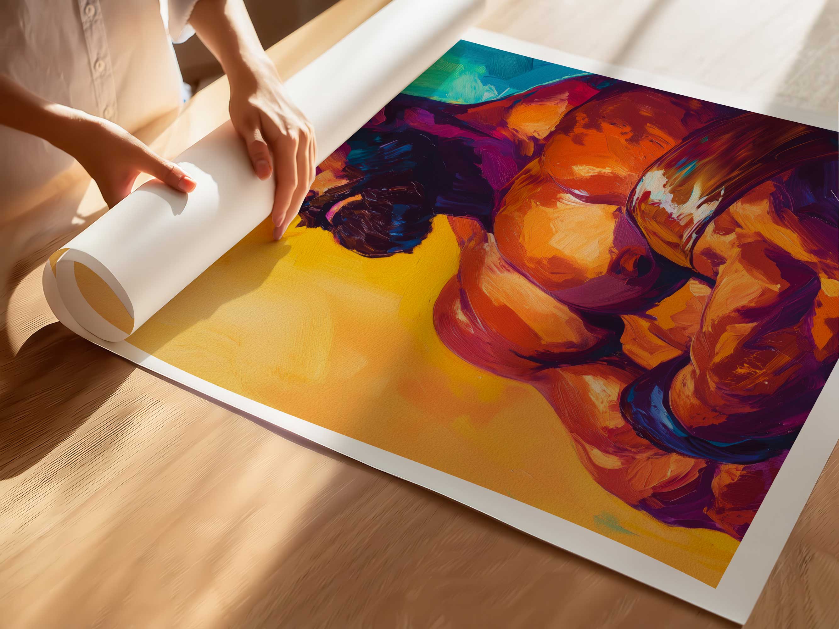 The Watchful Cowboy – Art Print Artist Brenden Sanborn