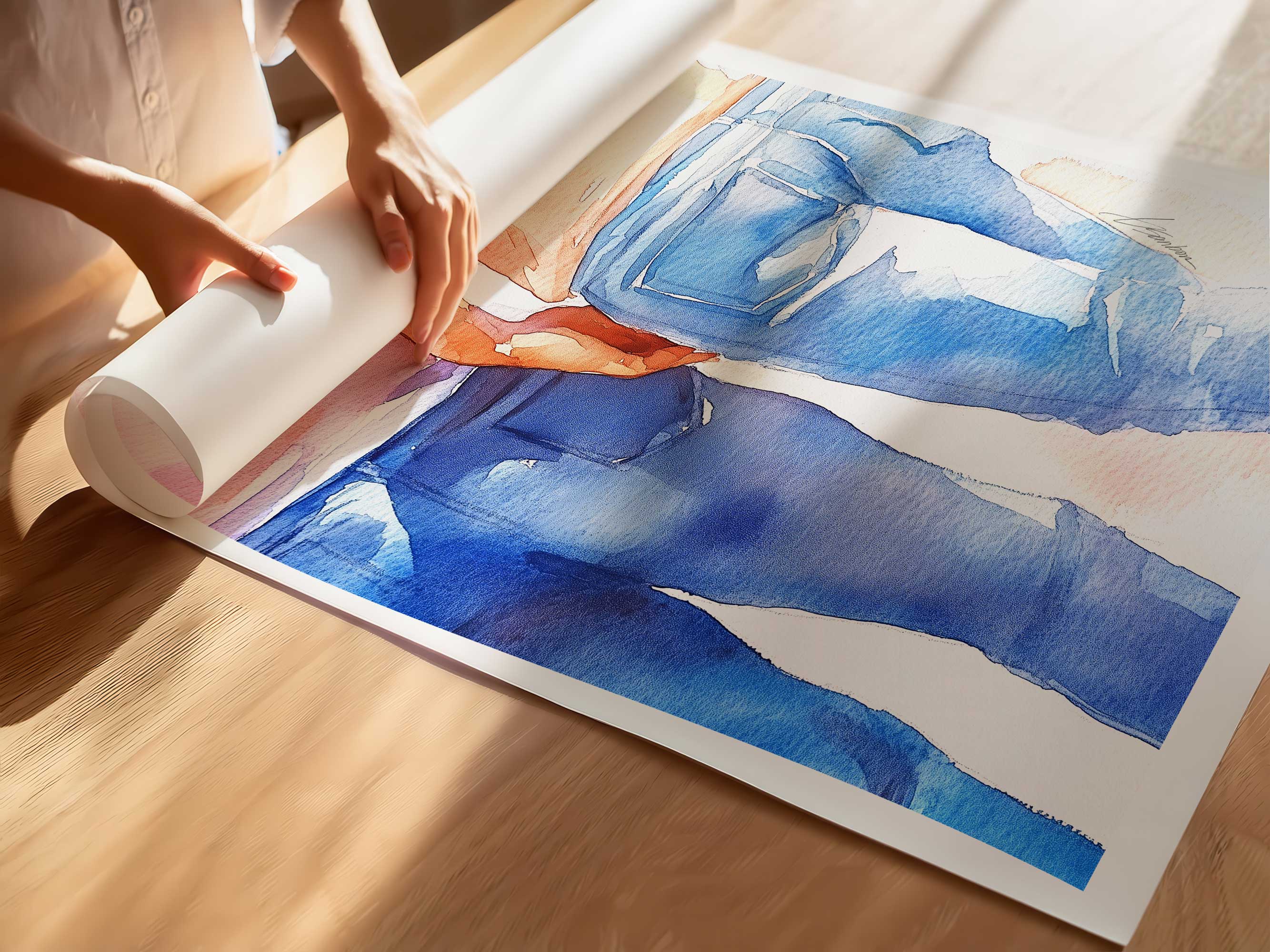 Side by Side – Art Print Artist Brenden Sanborn