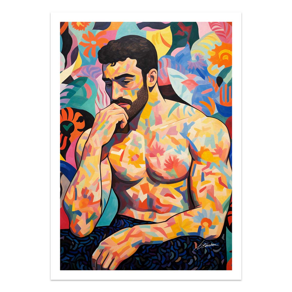 The Pause Between Words – Art Print Artist Brenden Sanborn