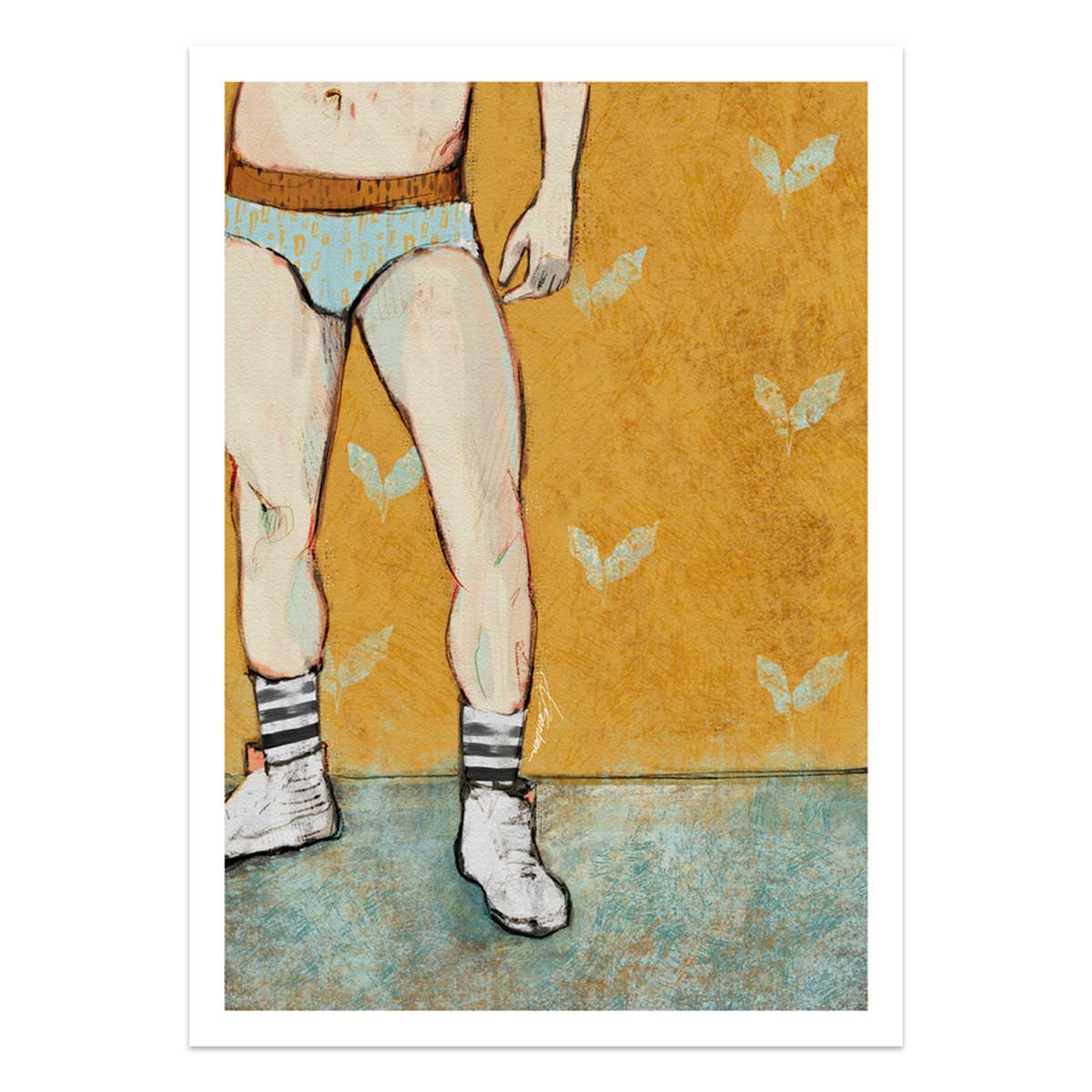Undies and Attitude – Art Print Artist Brenden Sanborn