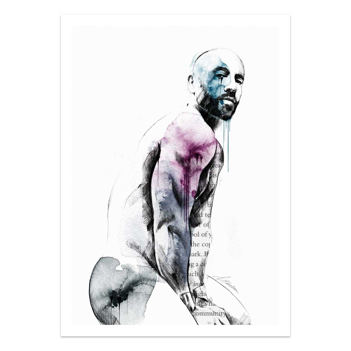 Dance of Energies - Art Print Artist Brenden Sanborn