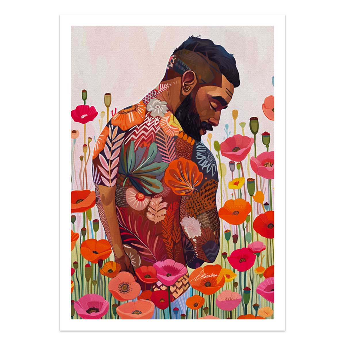 Where Petals Belong – Art Print Artist Brenden Sanborn
