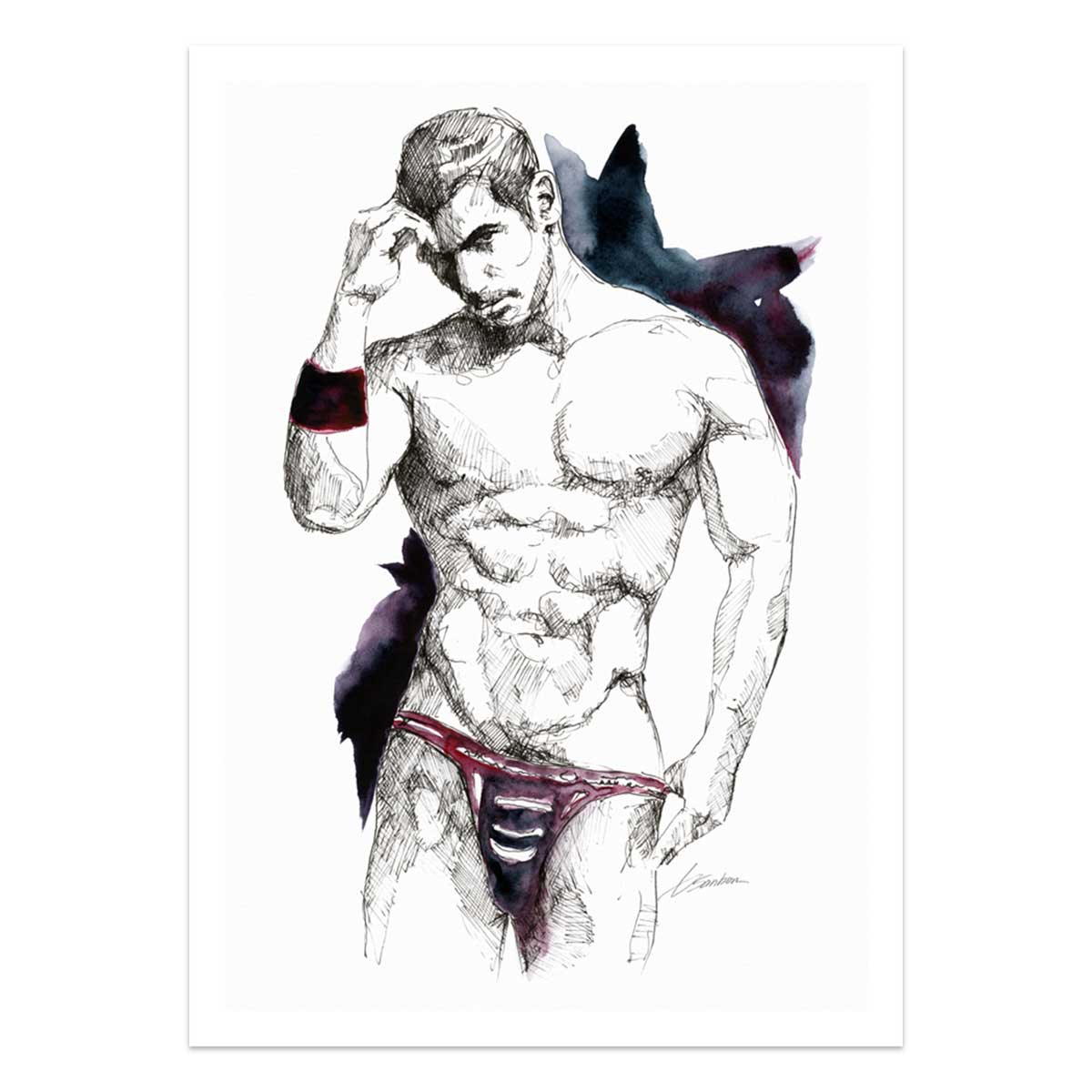 The Edge of Desire – Art Print Artist Brenden Sanborn