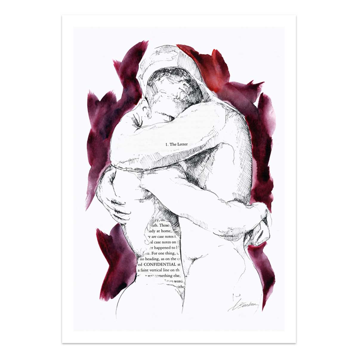 Love Letter - Art Print Artist Brenden Sanborn