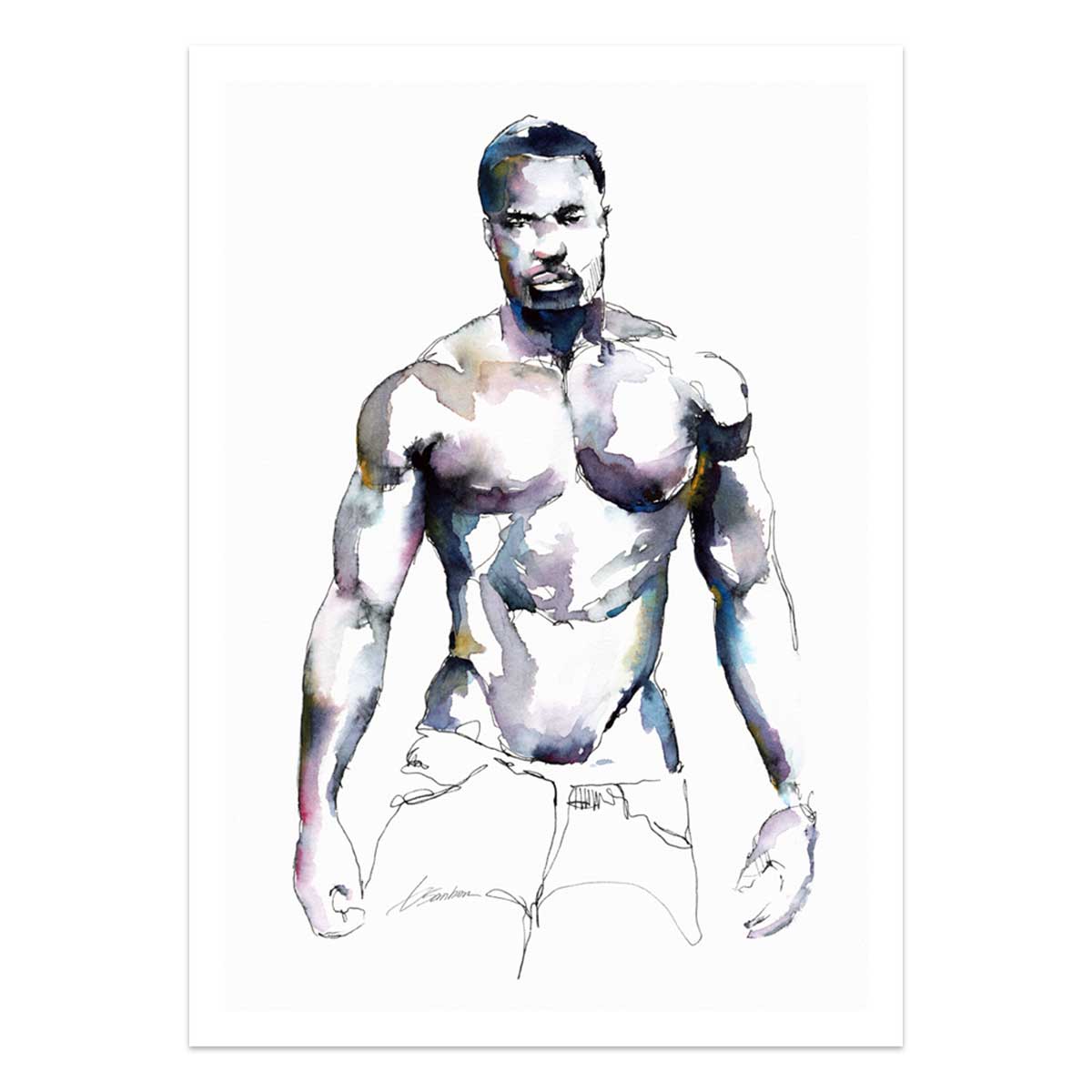 The Slow Unravel of Temptation – Art Print Artist Brenden Sanborn