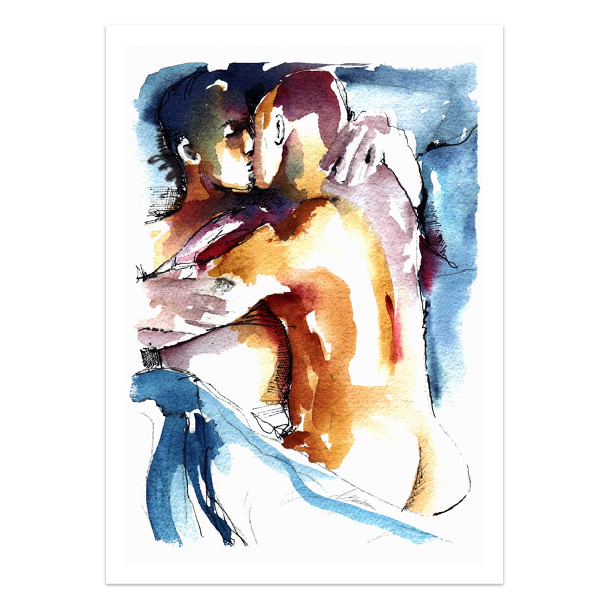 Bedtime Stories - Art Print Artist Brenden Sanborn