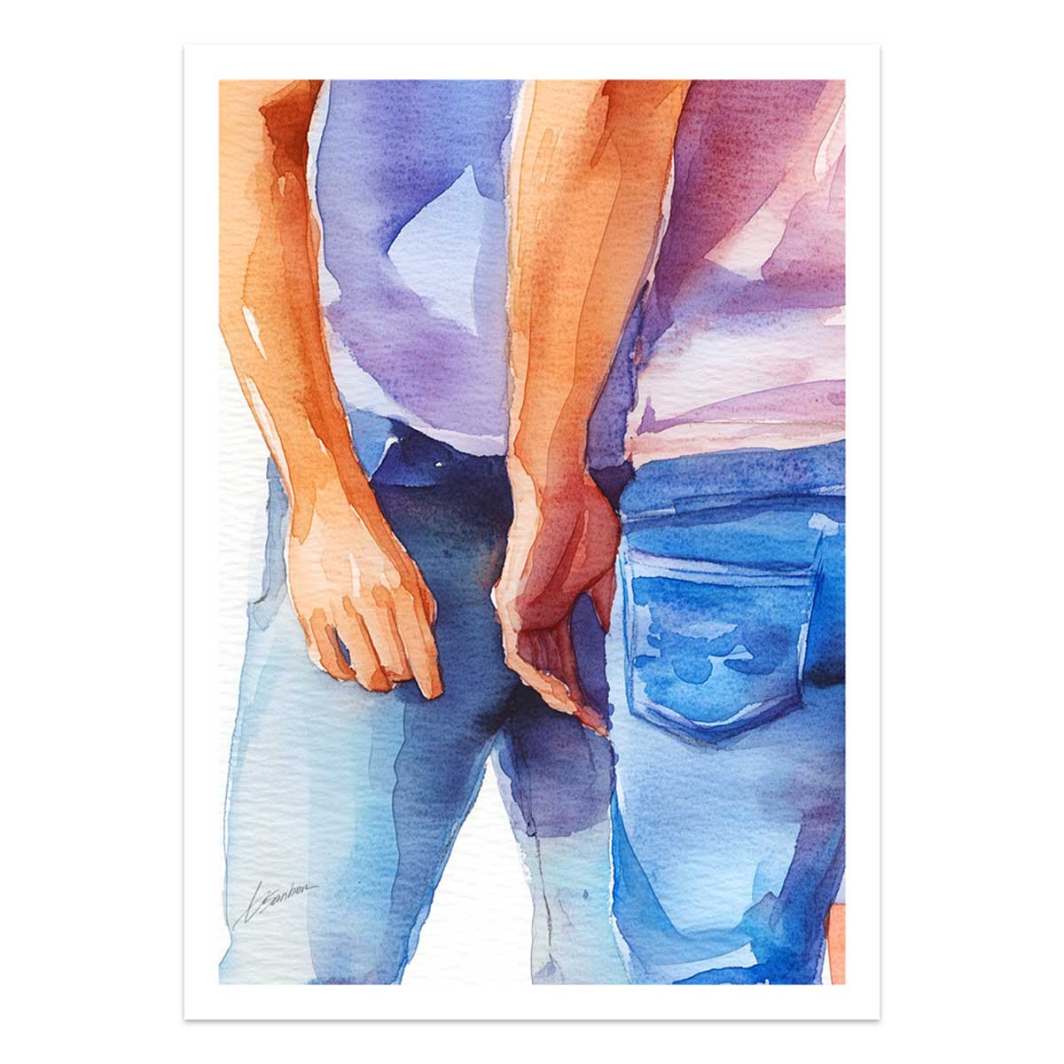 Back Pocket Kind of Love – Art Print Artist Brenden Sanborn