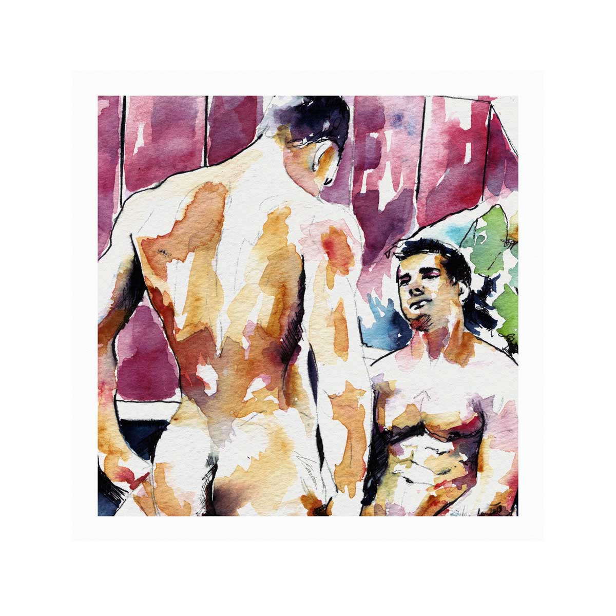 Gaze of Desire – Art Print Artist Brenden Sanborn