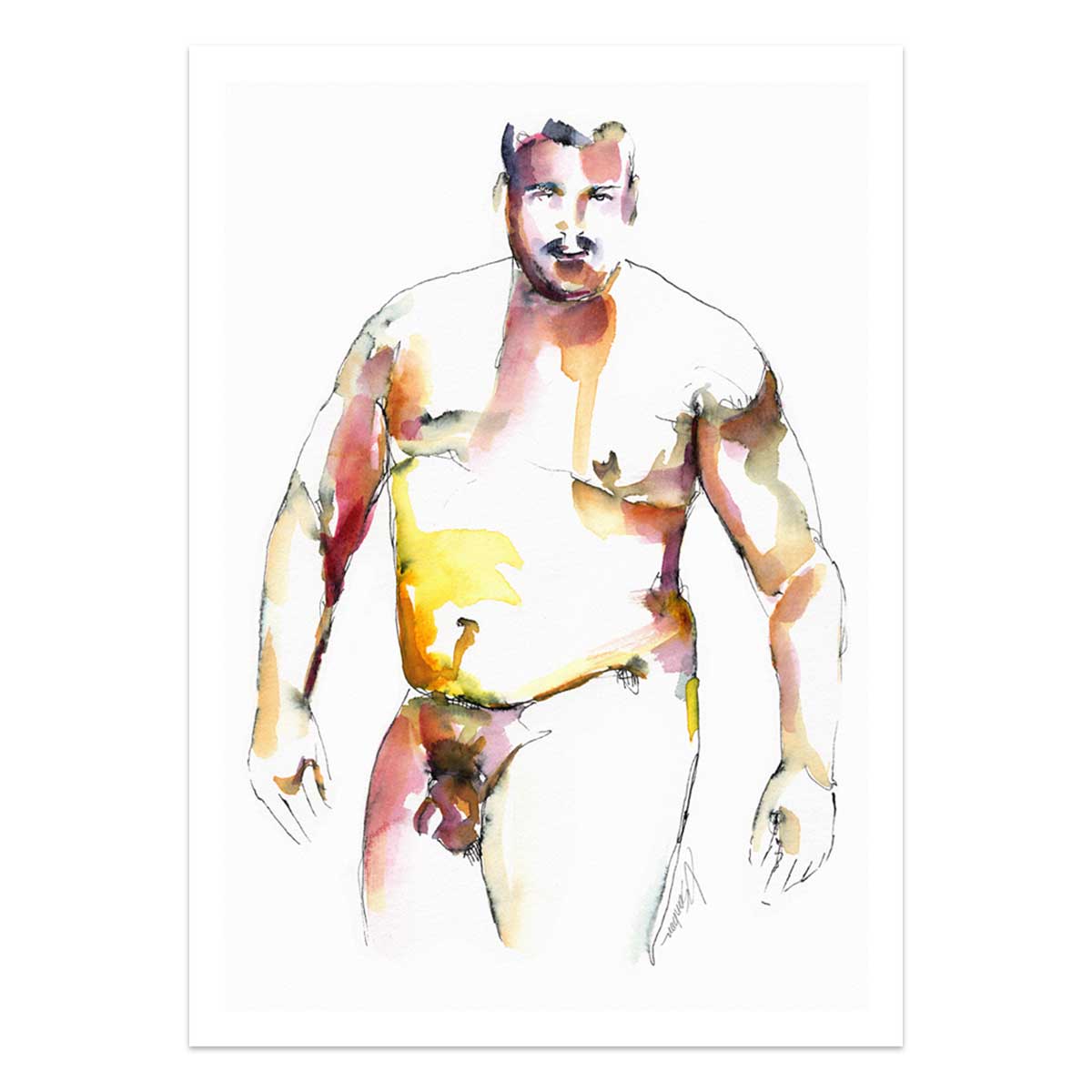 Beefy and Bold – Art Print Artist Brenden Sanborn
