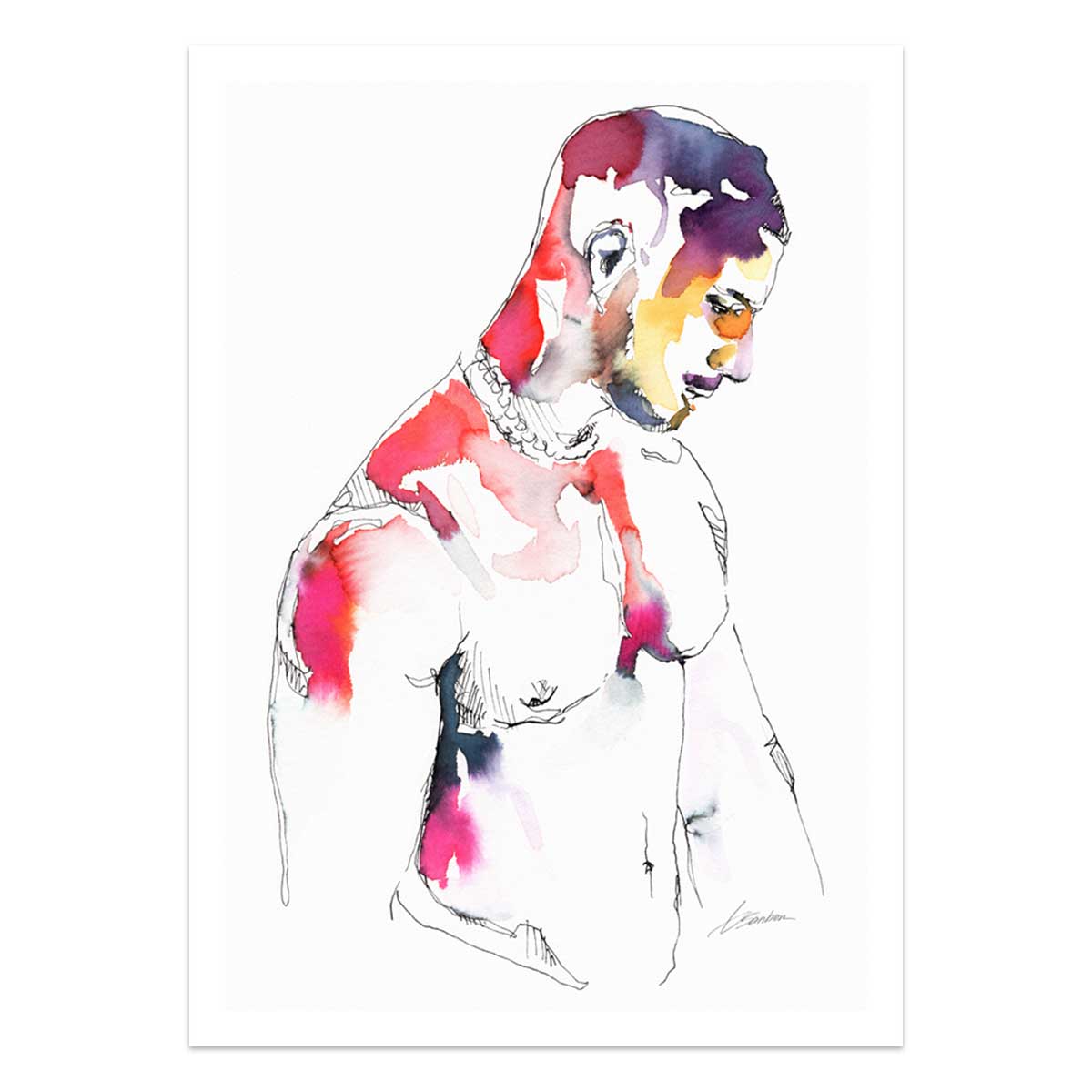 Quiet Reflection – Art Print Artist Brenden Sanborn