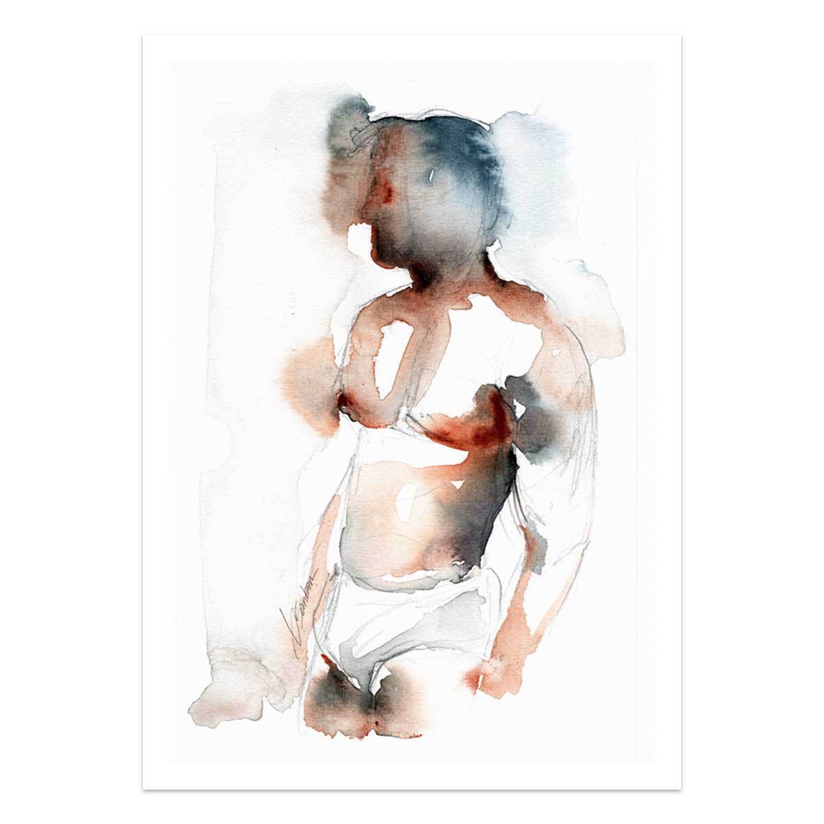 Gentle Weight – Art Print Artist Brenden Sanborn